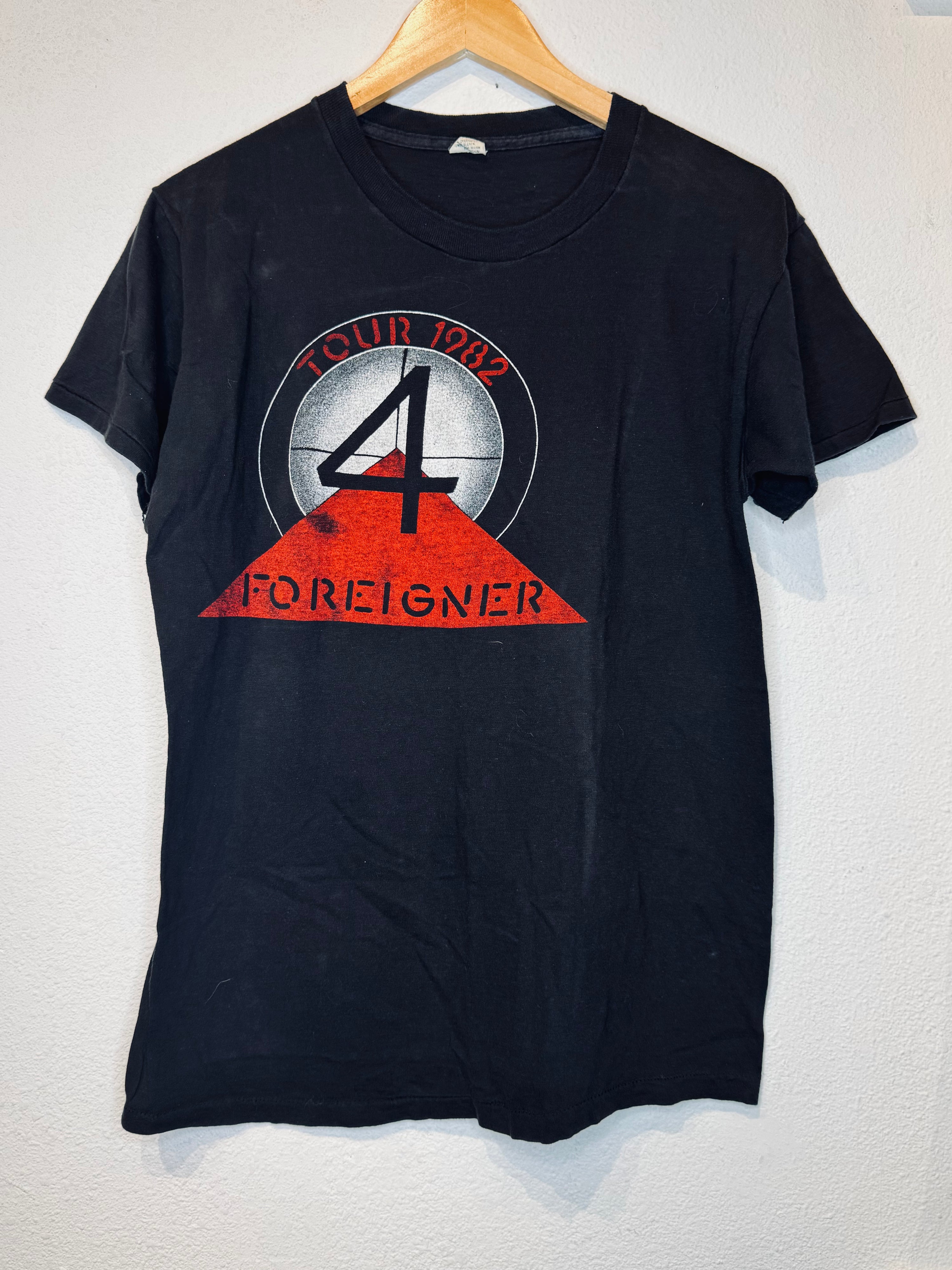 Foreigner '82 Vintage Tee - Burnout
