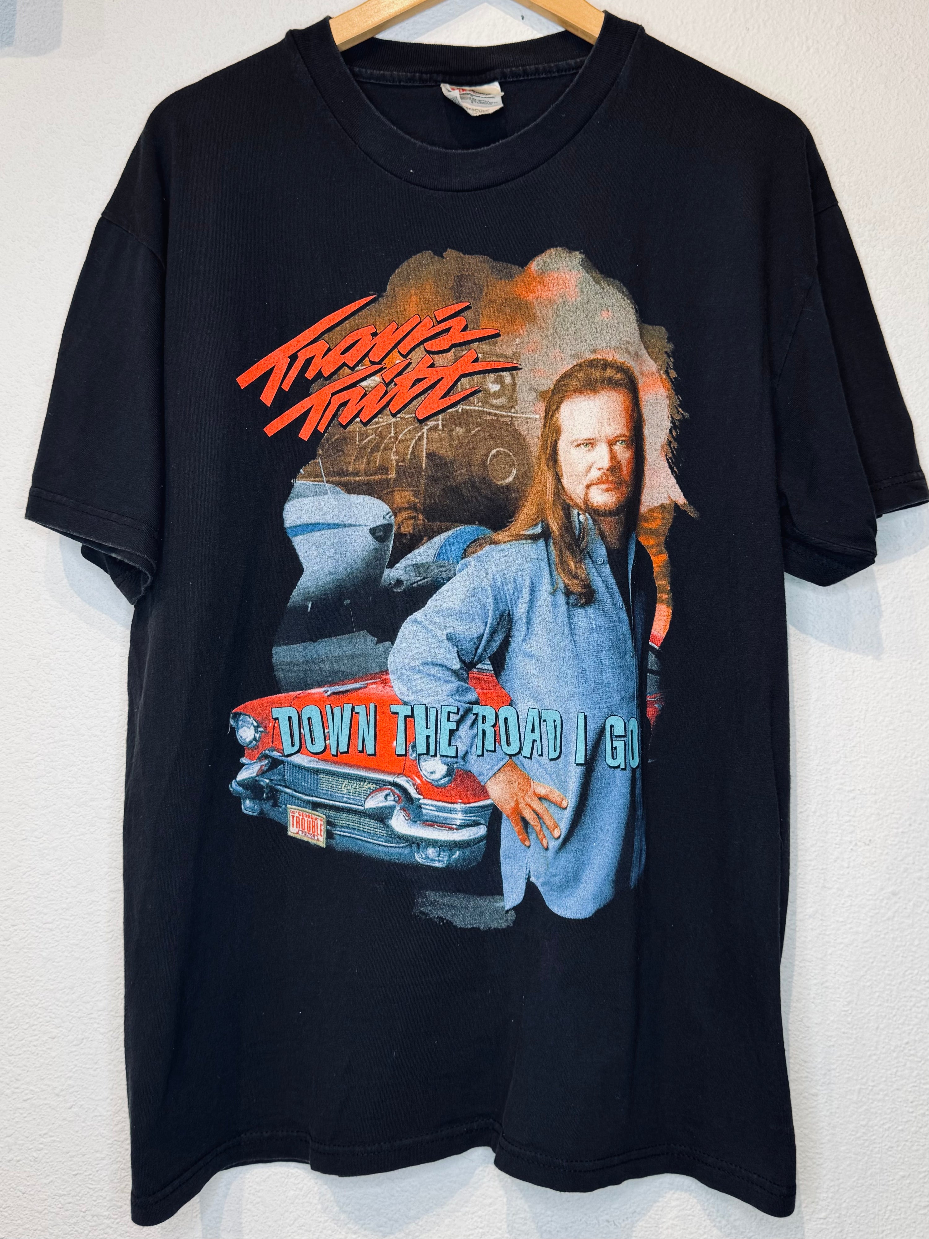 Travit Tritt Down the Road Vintage Tee - Burnout