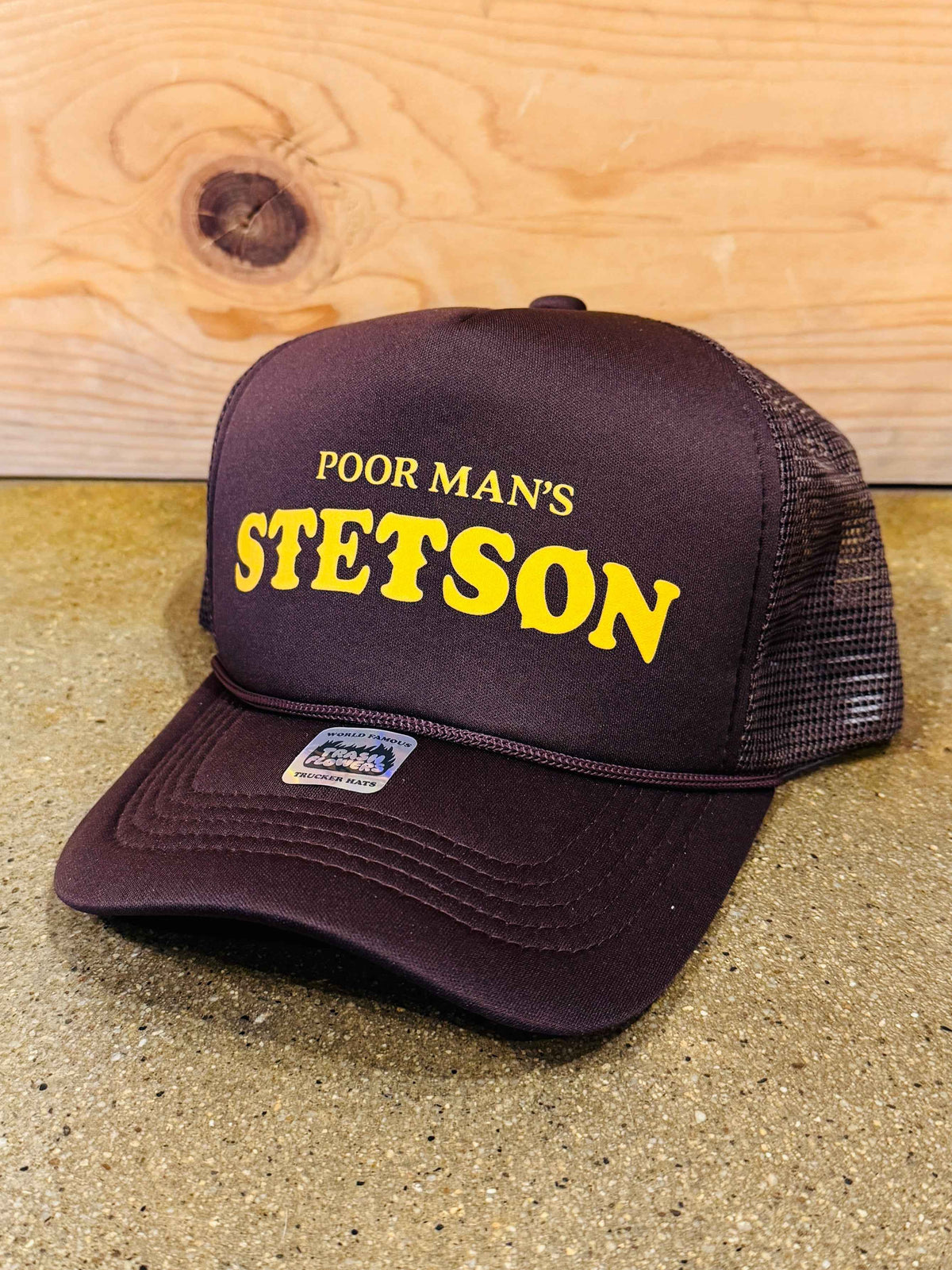 Poor Man Trucker Hat