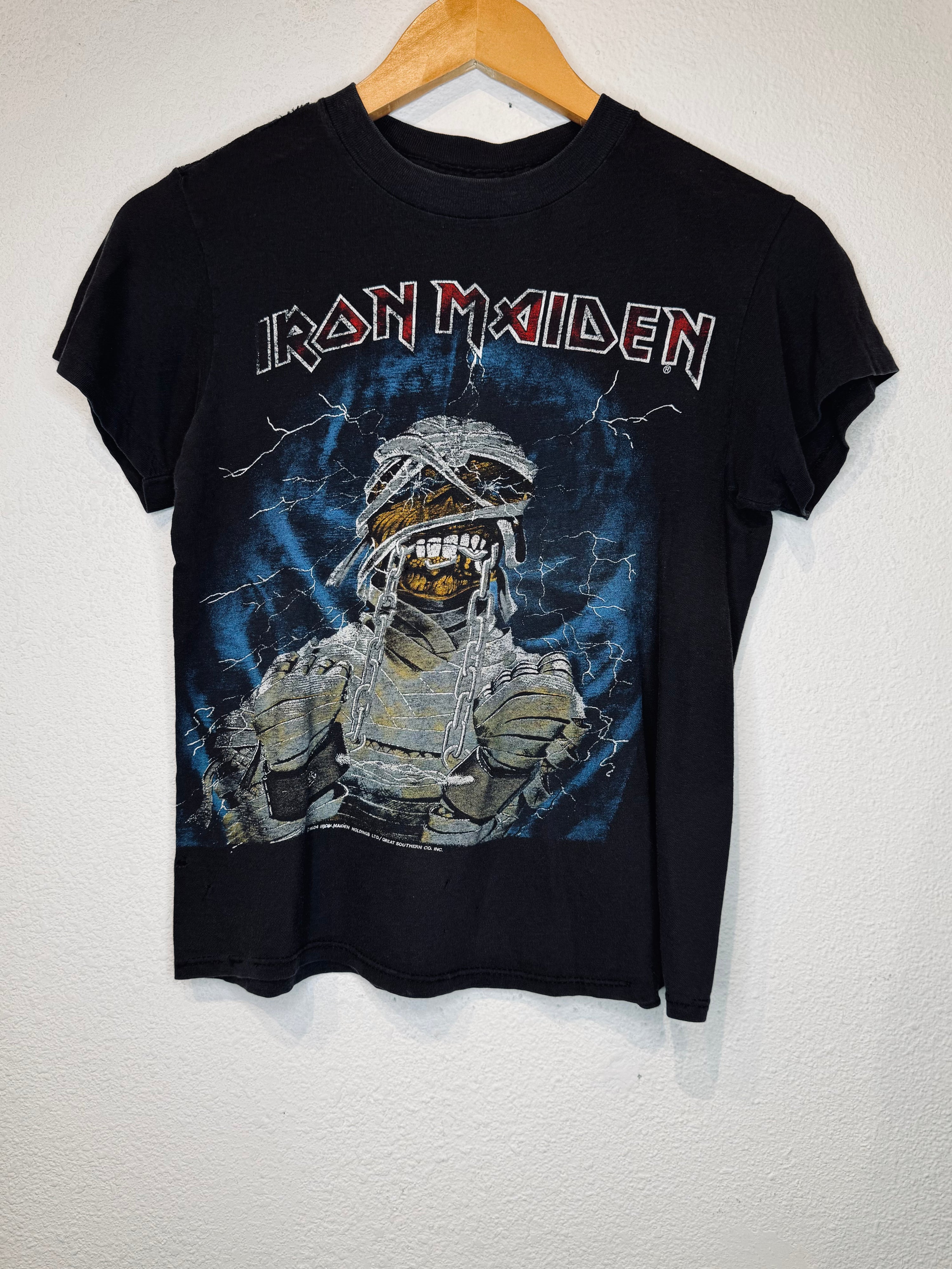 '84 Iron Maiden Vintage Tee - Burnout