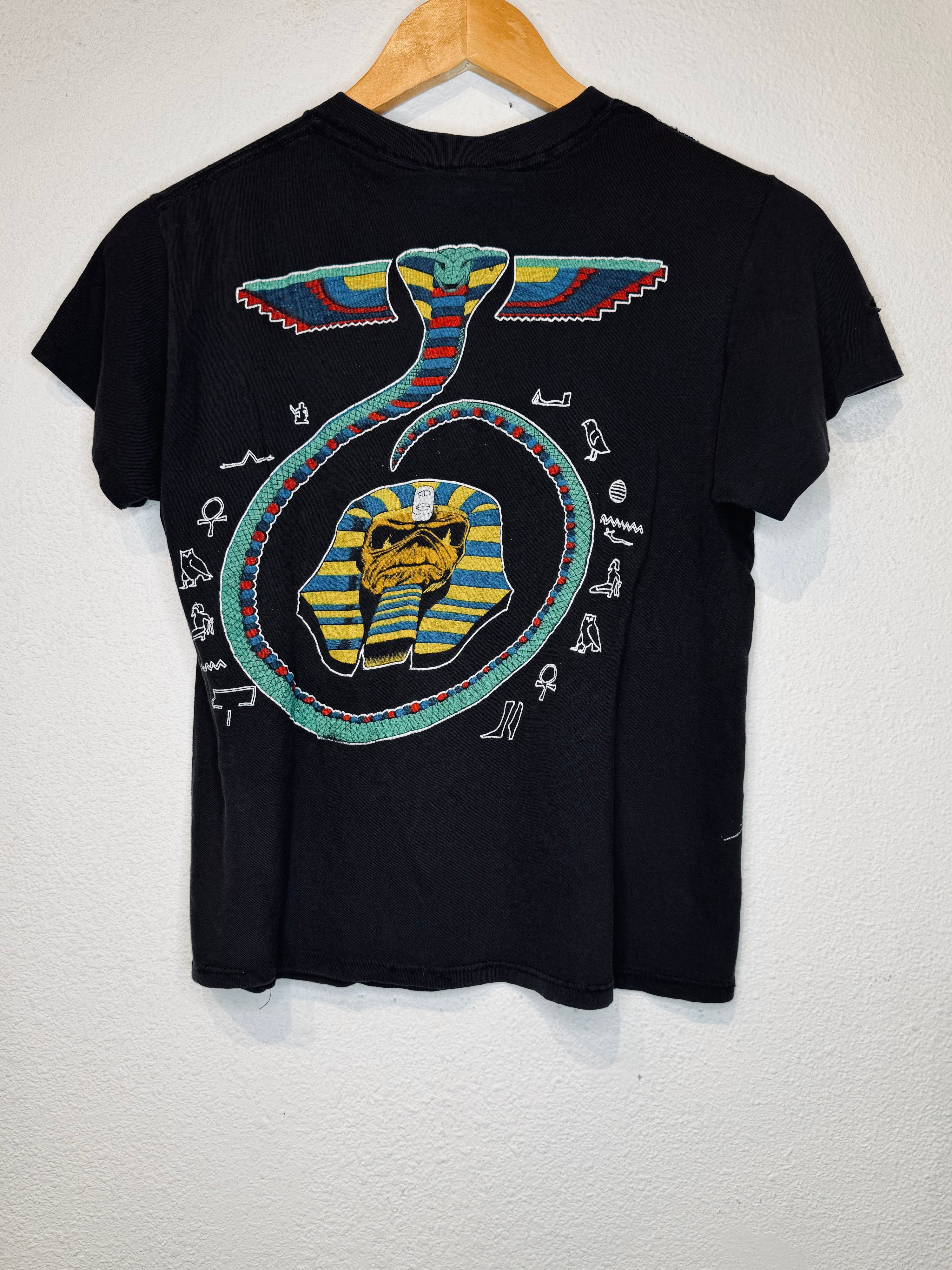 '84 Iron Maiden Vintage Tee - Burnout