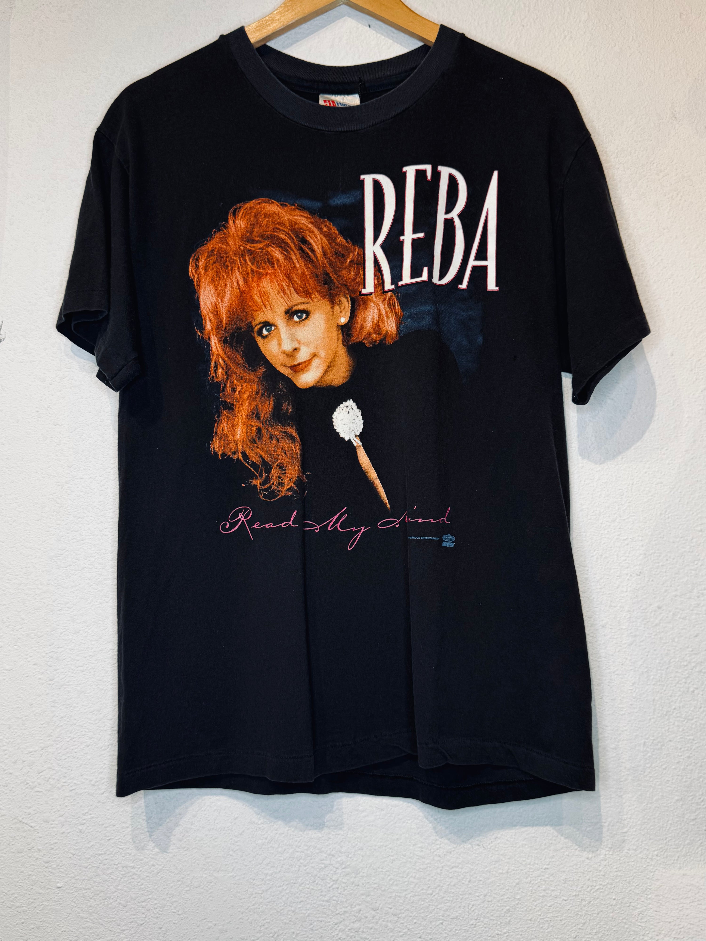 Reba Read My Mind Vintage Tee - Burnout