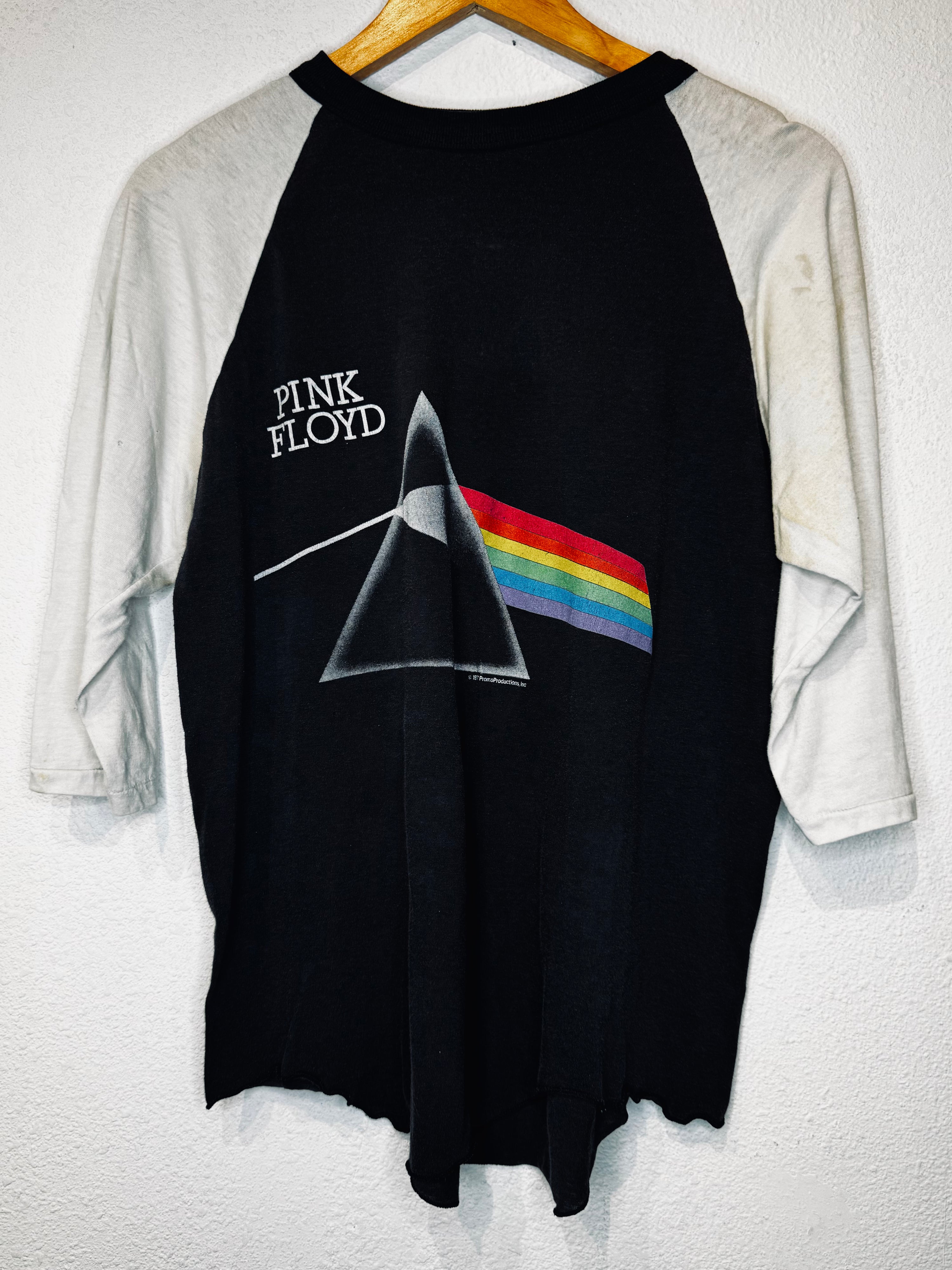 Pink Floyd Dark Side '87 Vintage Tee - Burnout
