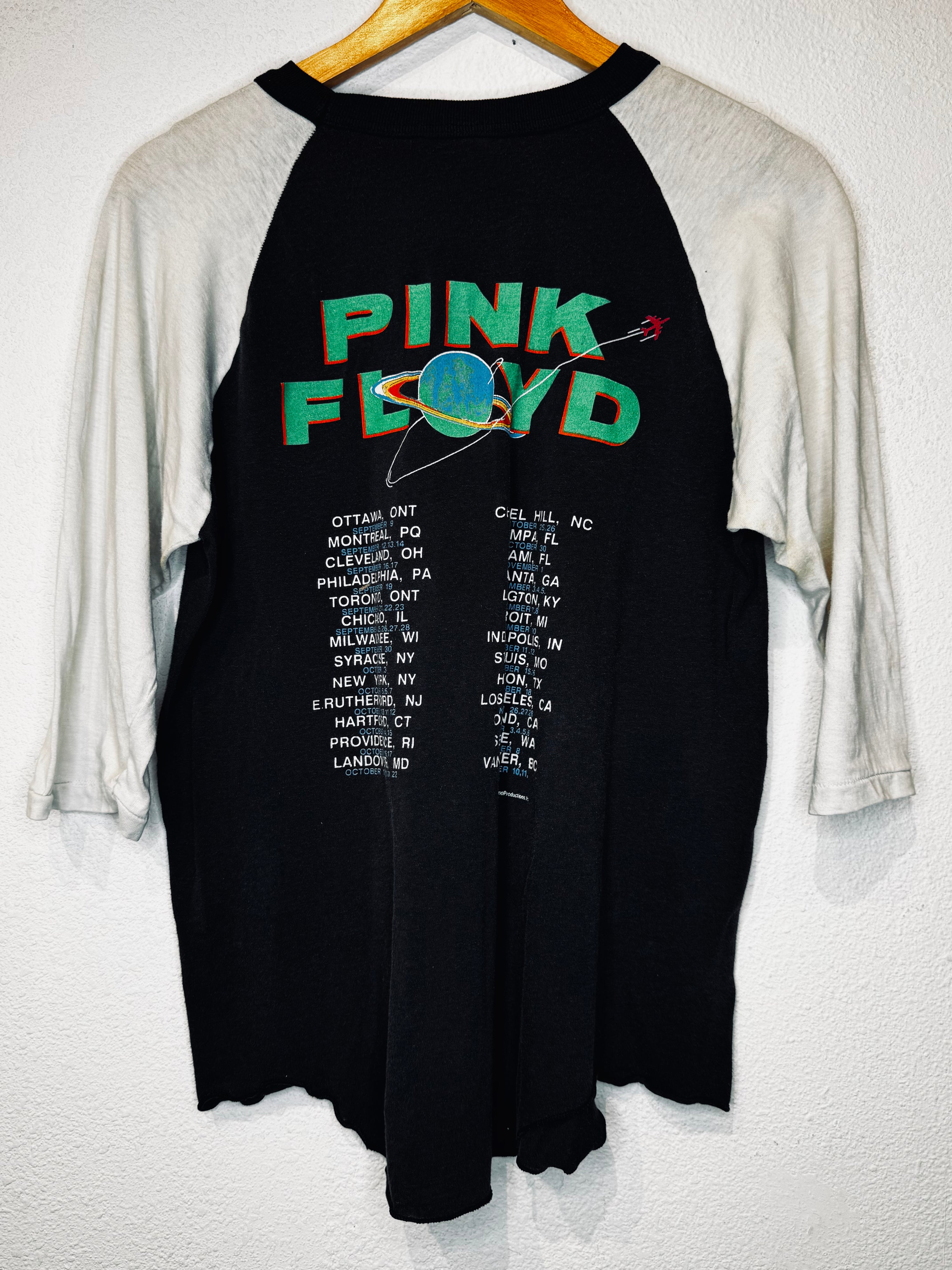 Pink Floyd Dark Side '87 Vintage Tee - Burnout