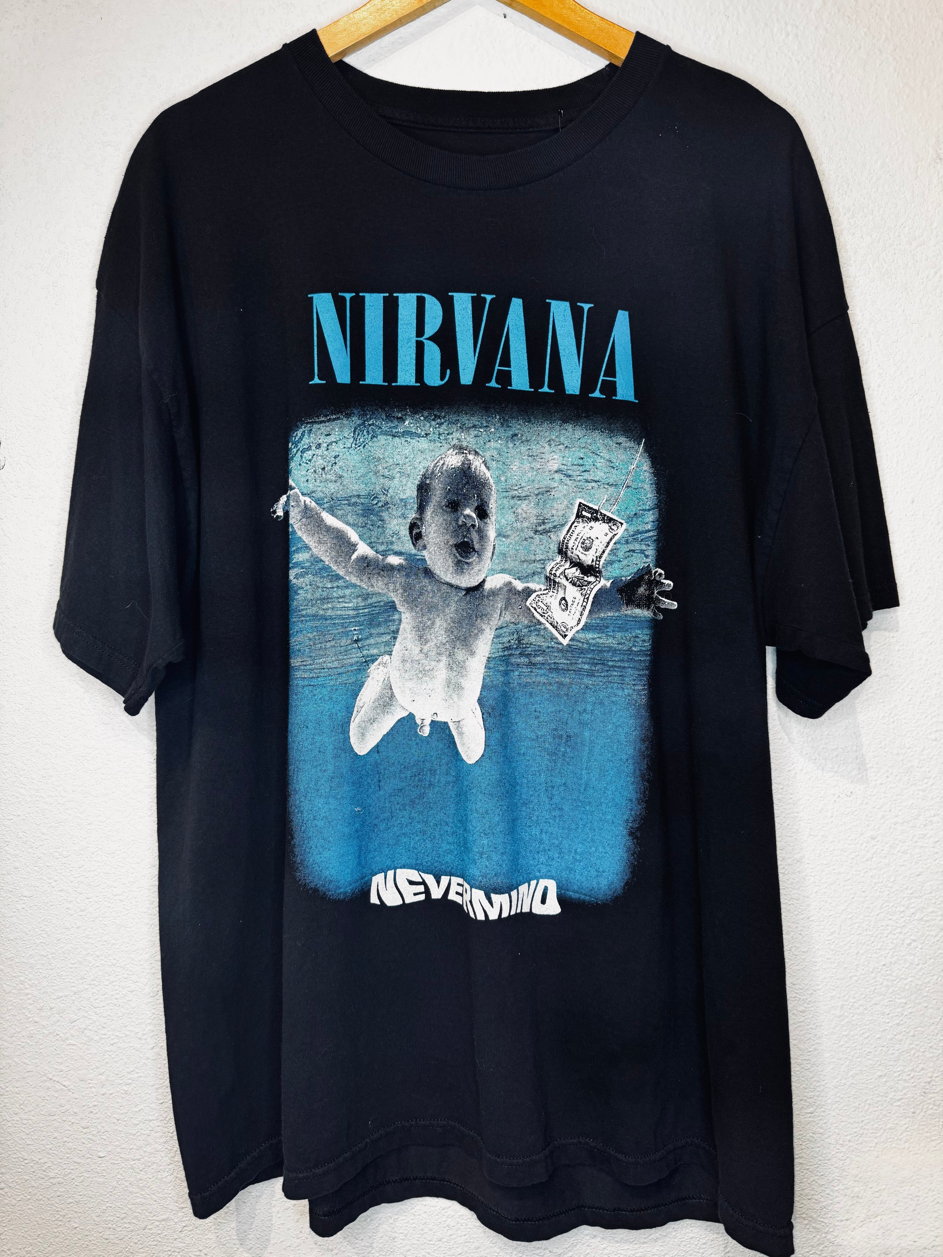 Nirvana Nevermind Vintage Tee - Burnout
