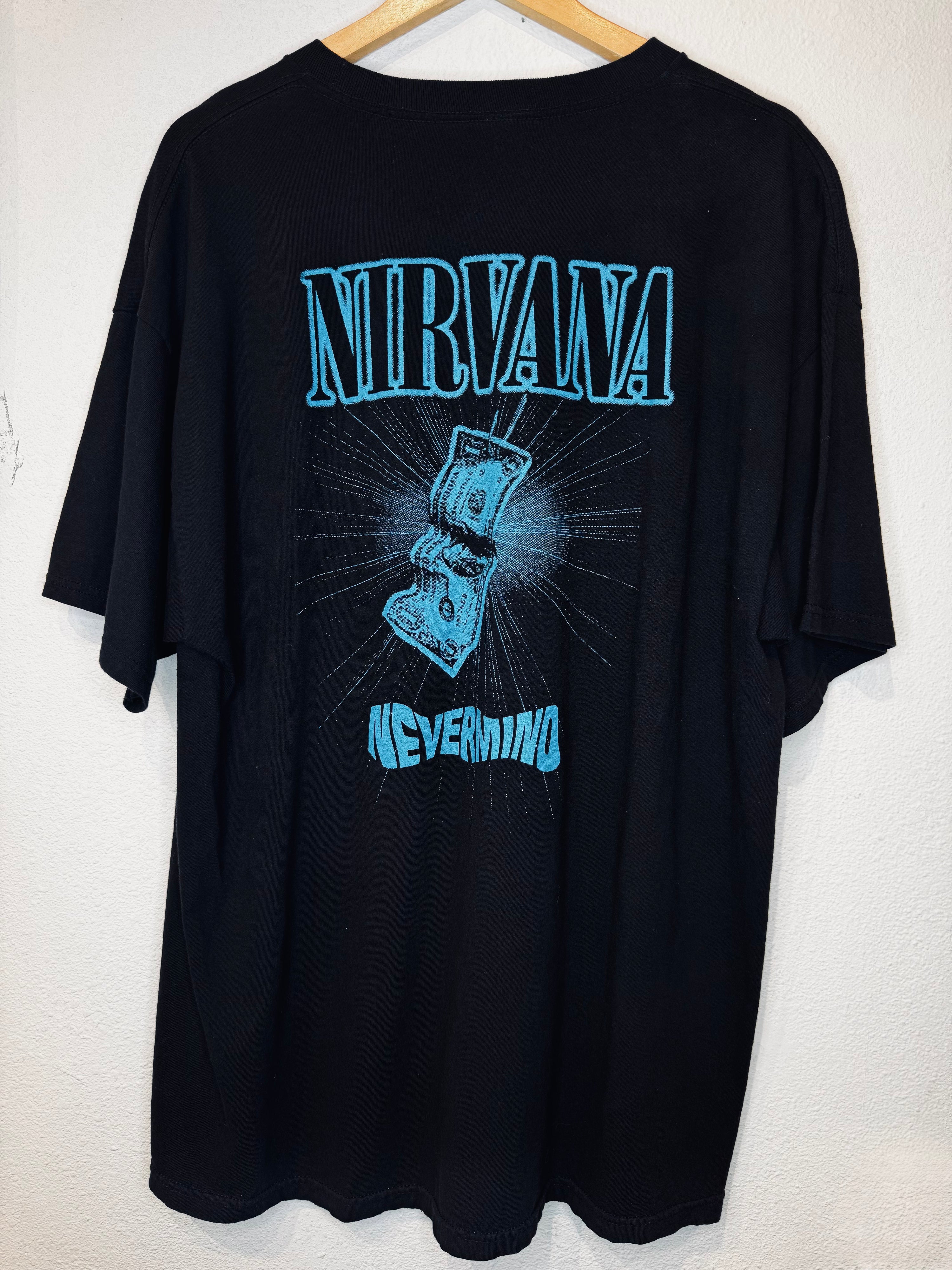 Nirvana Nevermind Vintage Tee - Burnout