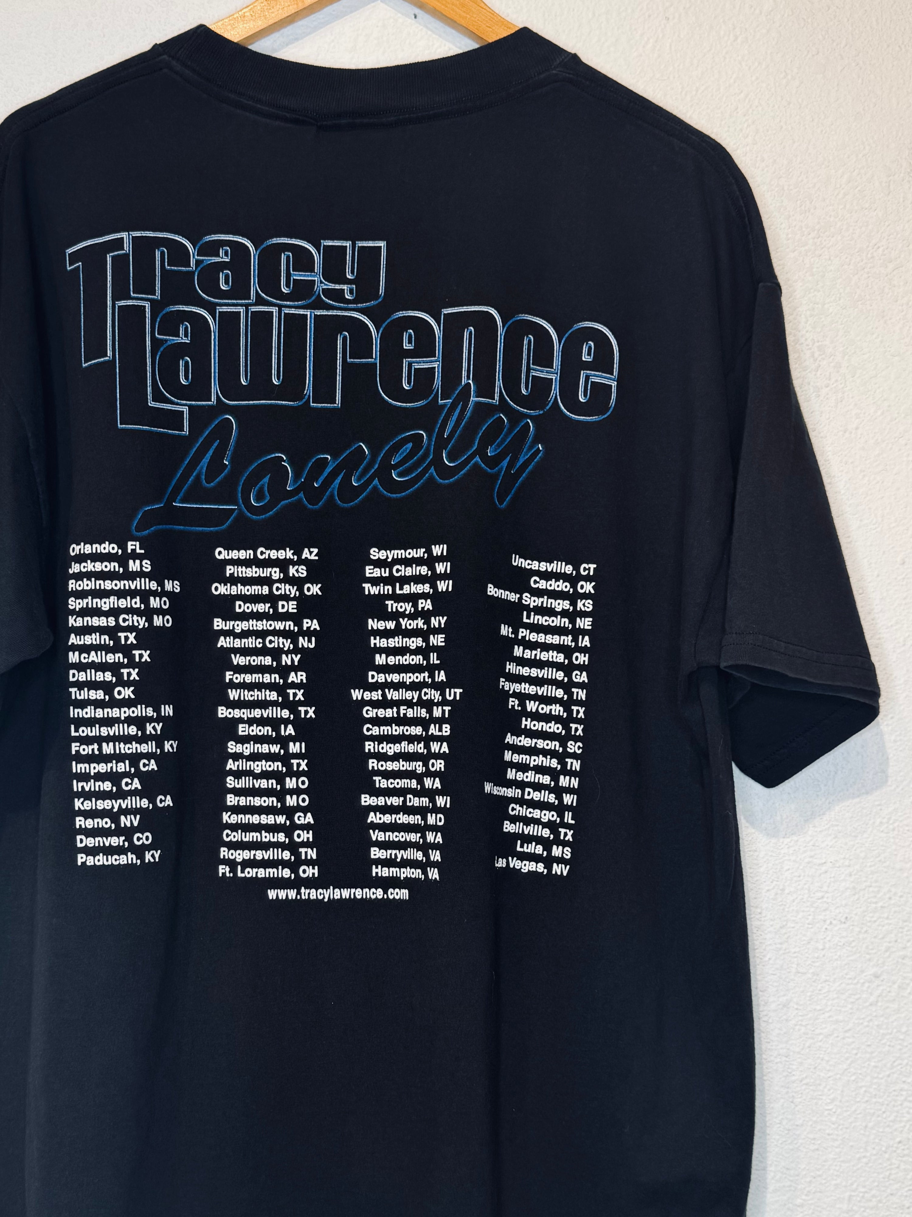 Tracy Lawrence Signature Vintage Tee - Burnout