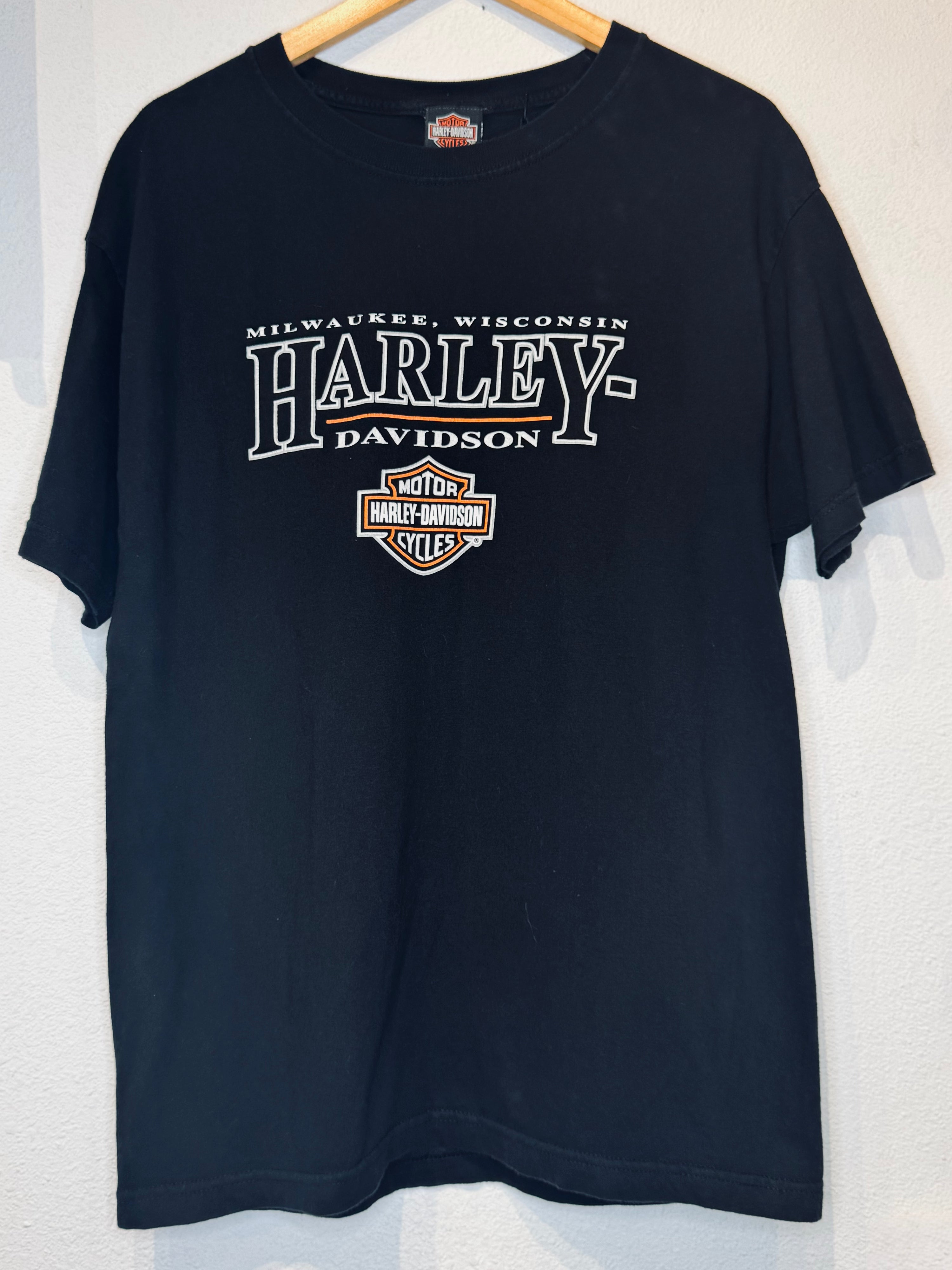 Milwaukee Harley Vintage Tee - Burnout