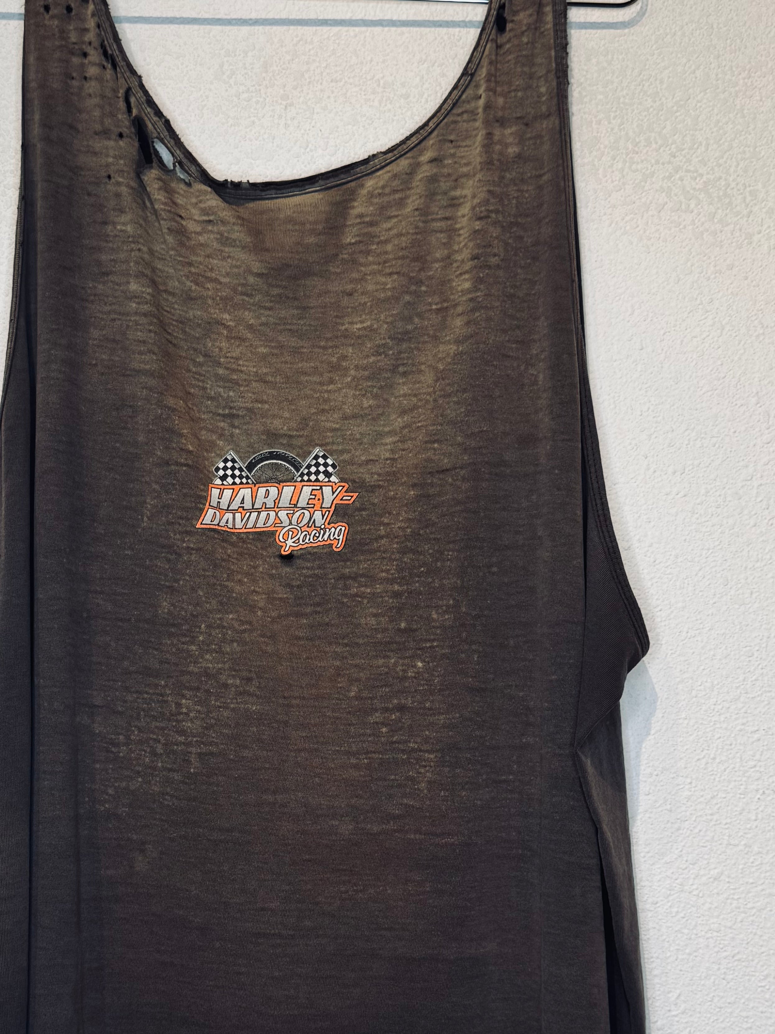 Racing Harley Vintage Tank - Burnout