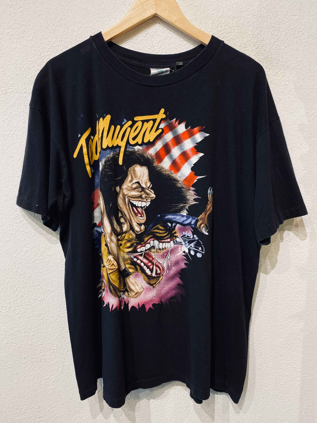 Ted Nugent Wiplash Bash Vintage Tee