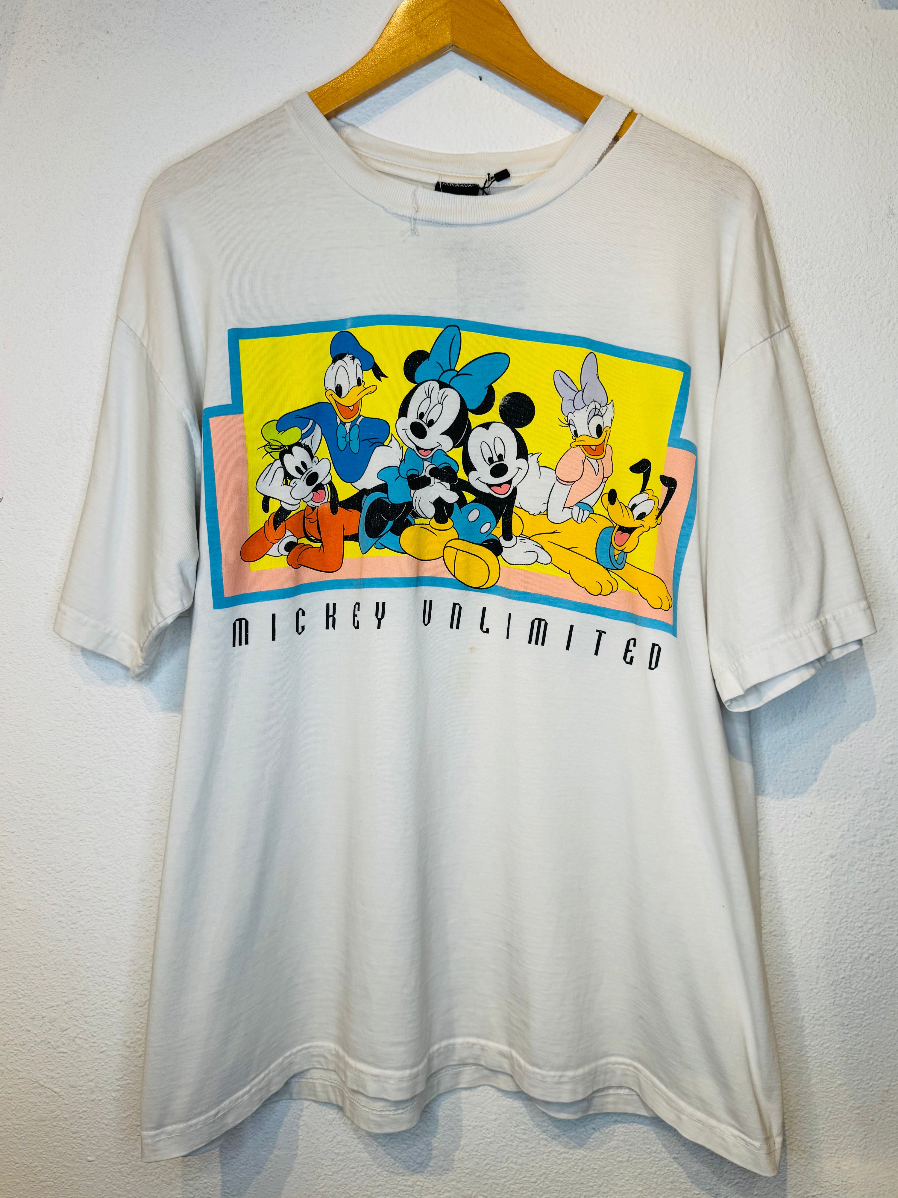 Mickey Unlimited Vintage Tee - Burnout