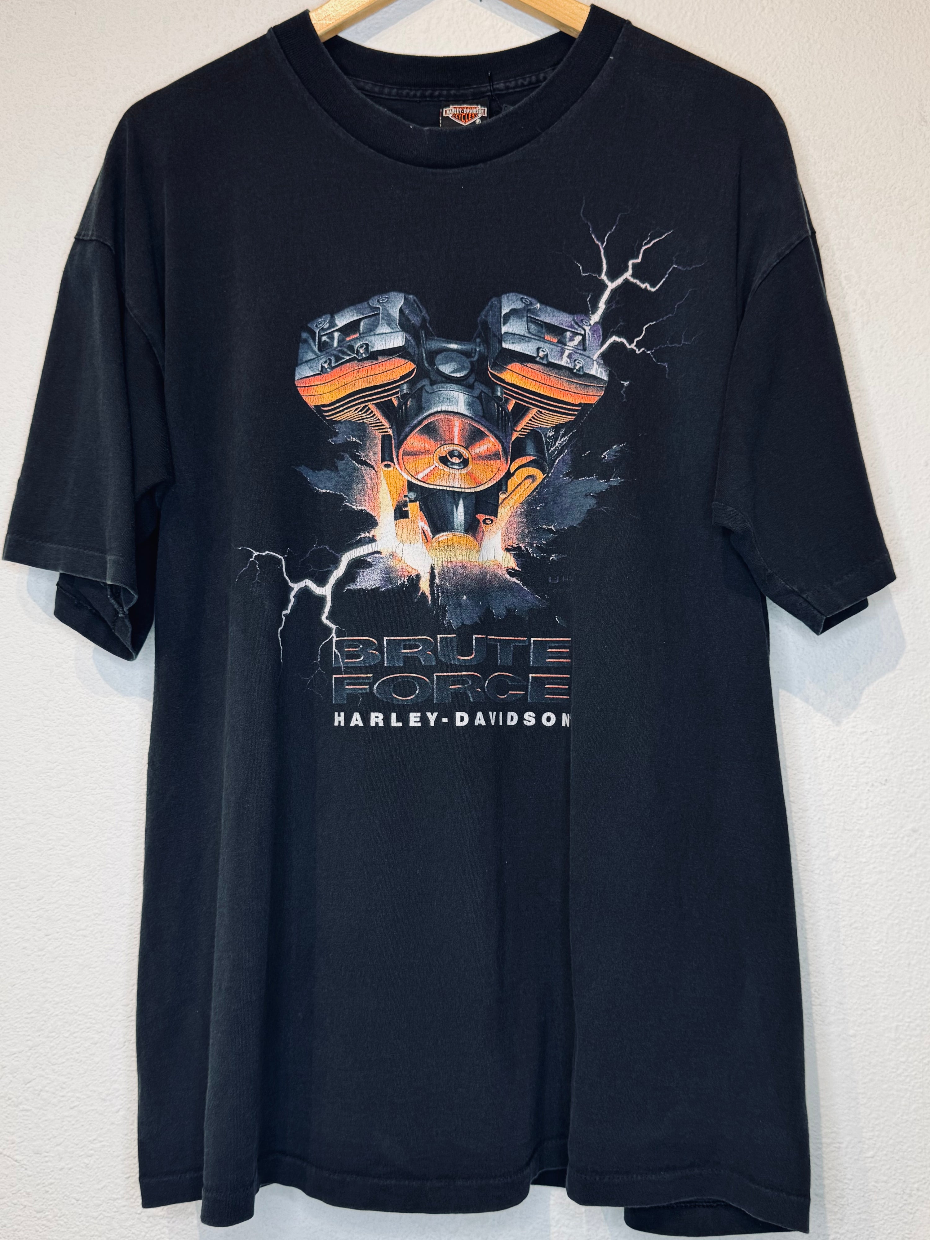 Brute Force Harley Vintage Tee - Burnout