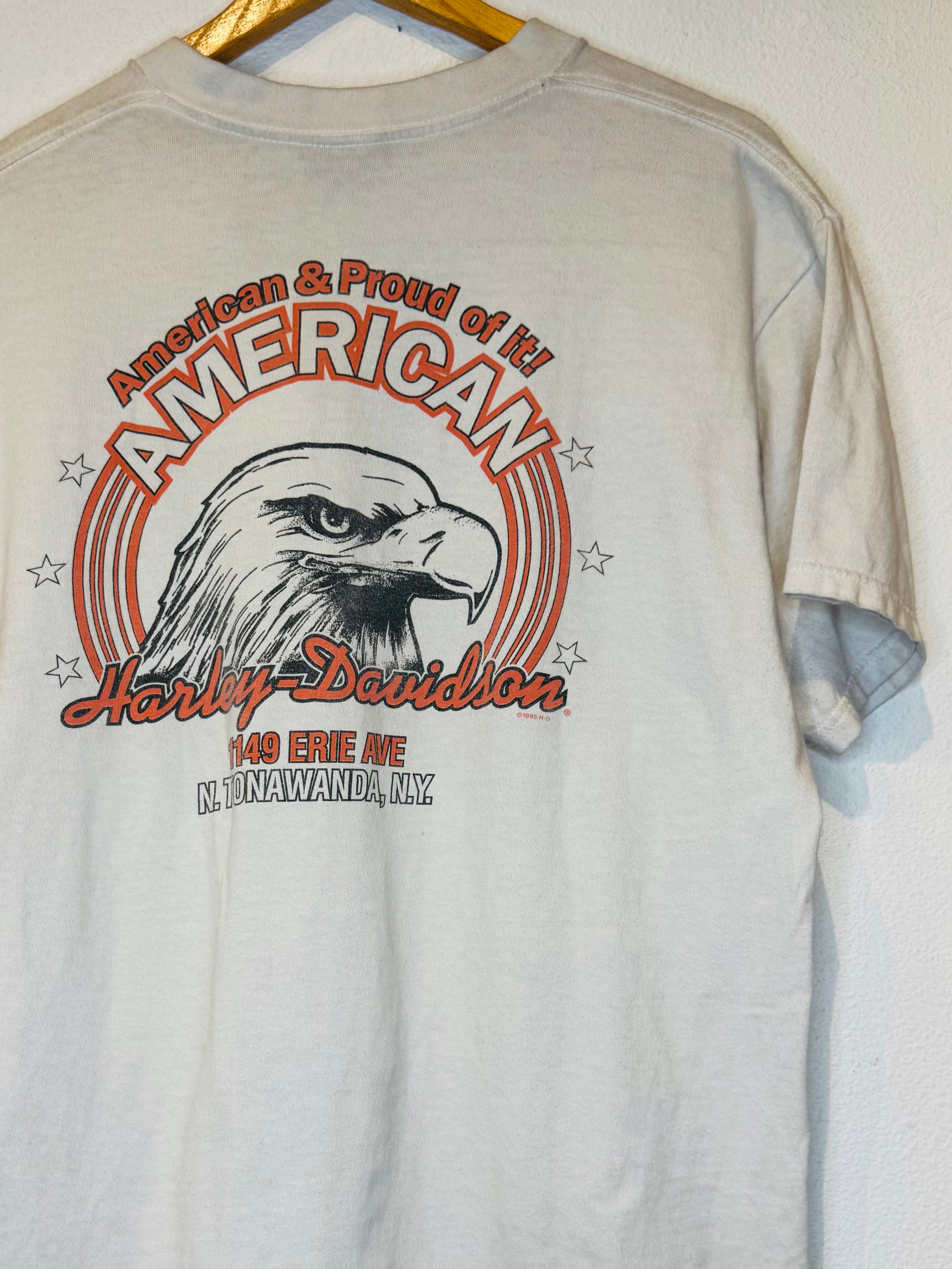 American Harley Vintage Tee - Burnout