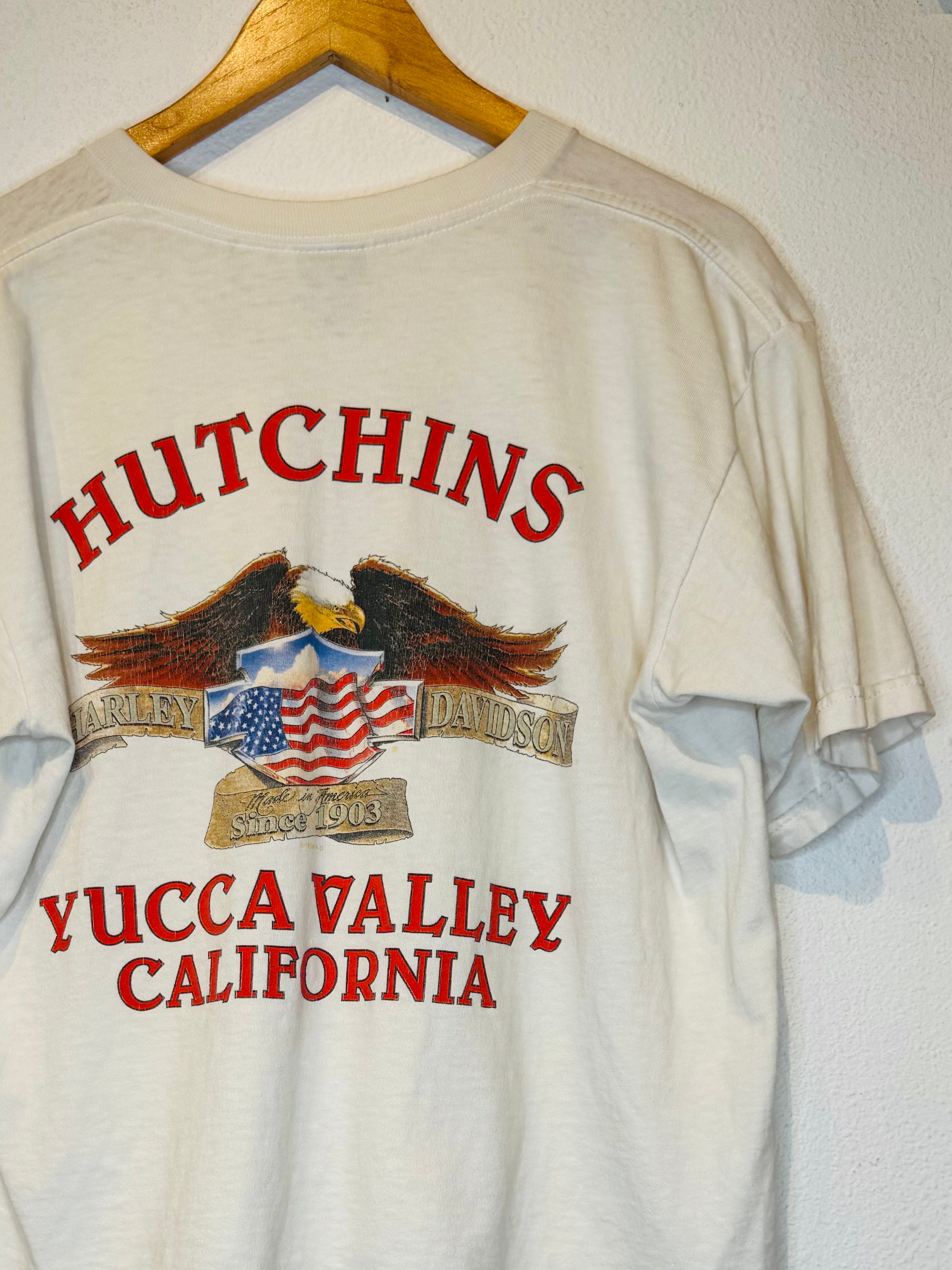Sixties Harley Vintage Crop Tee - Burnout