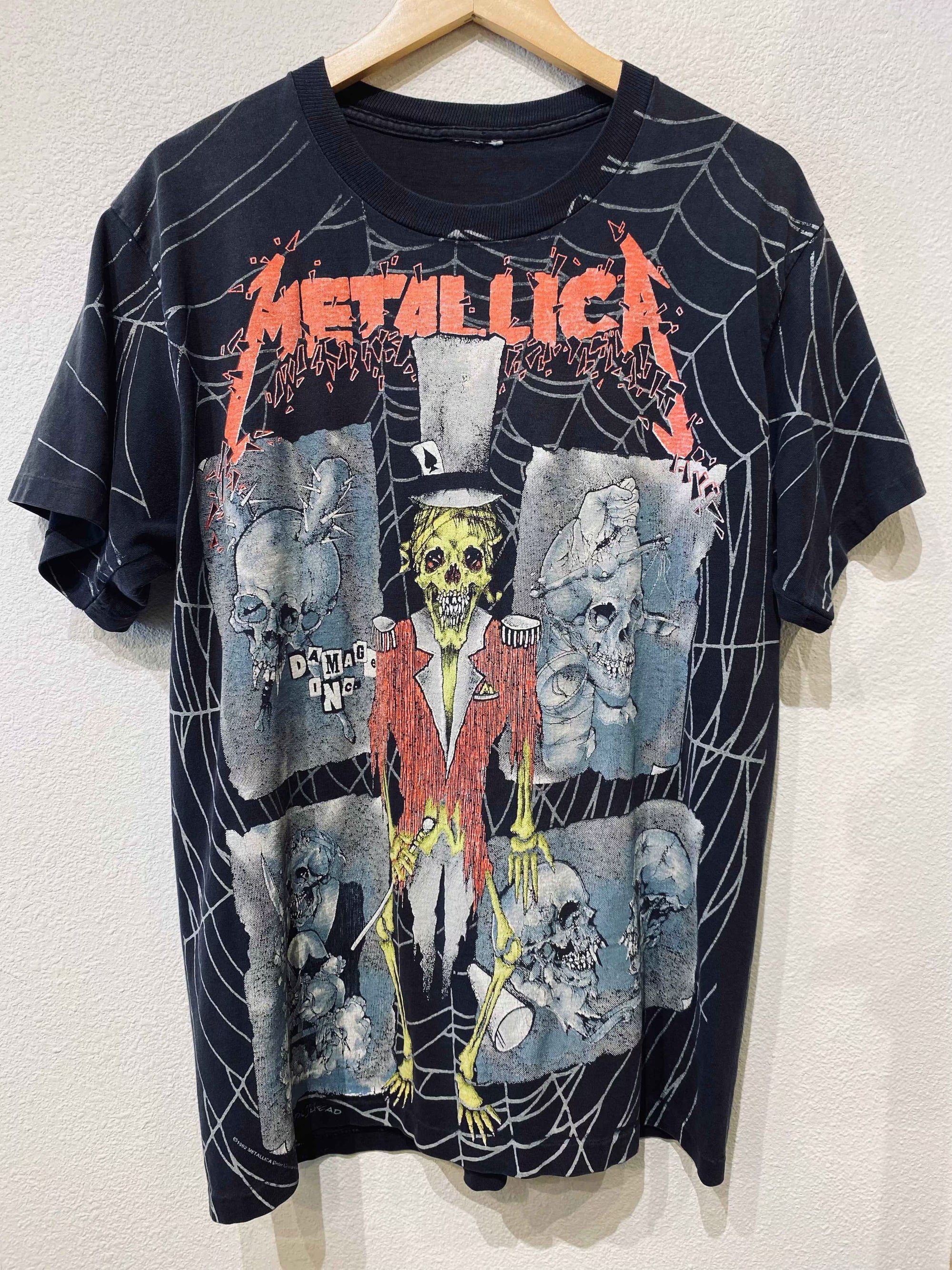 Metallica Ringmaster All Over Vintage Tee