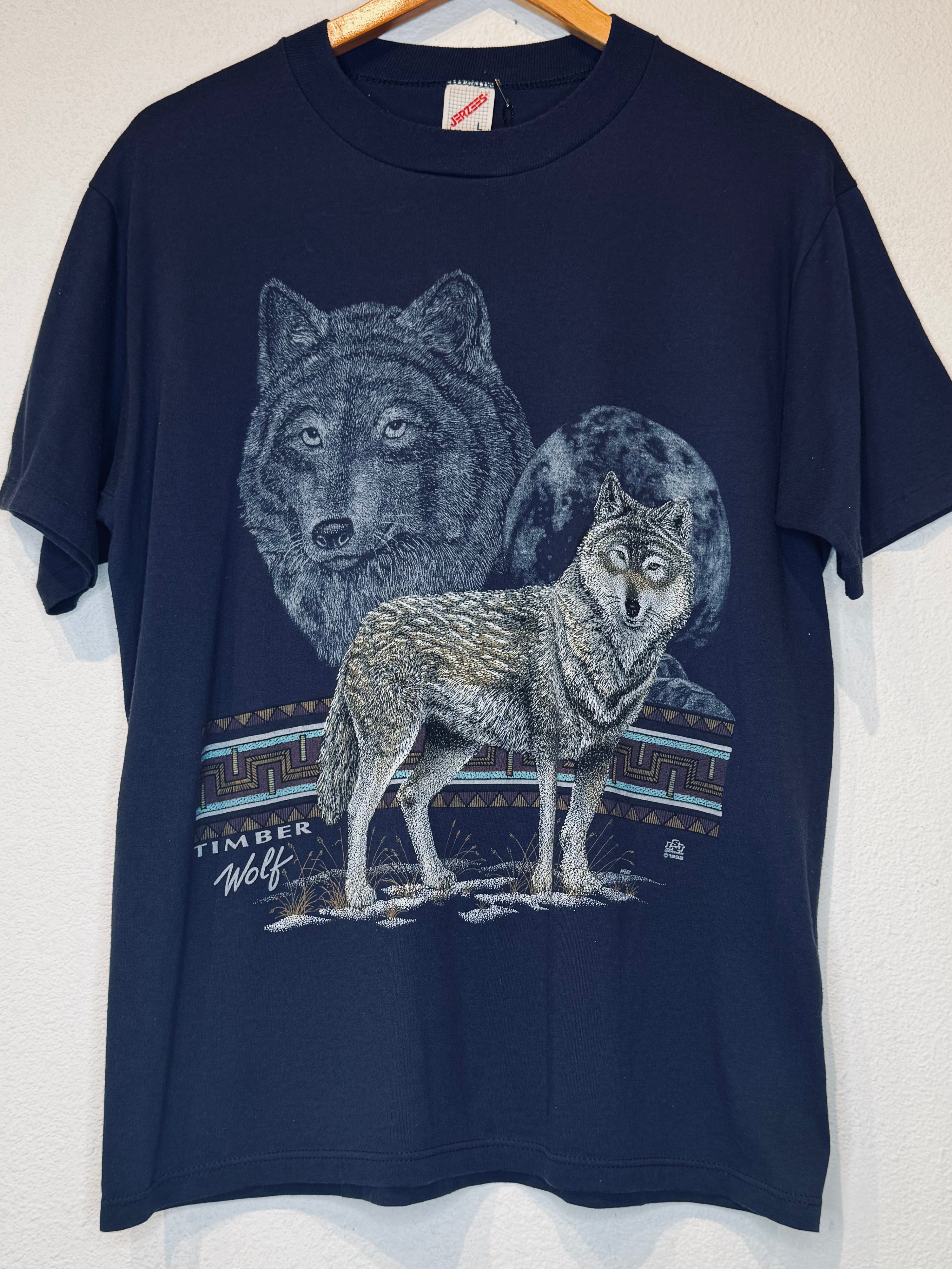 Timber Wolf Vintage Tee - Burnout