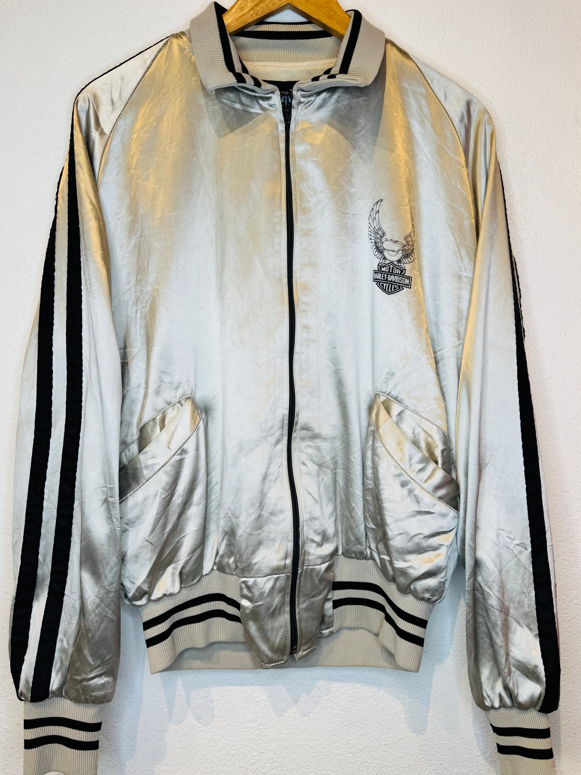 Harley Vintage Bomber Jacket - Burnout