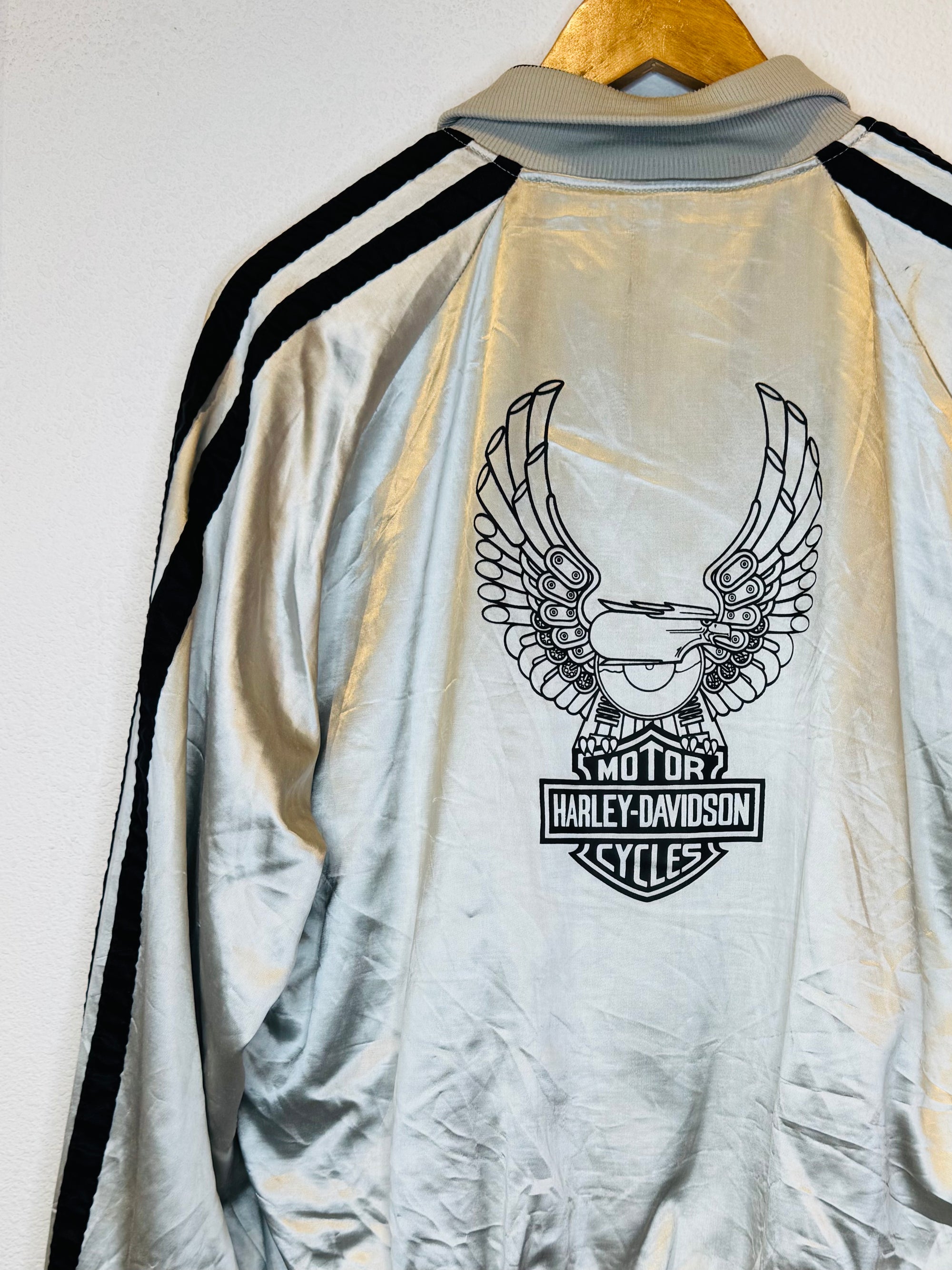 Harley Vintage Bomber Jacket - Burnout