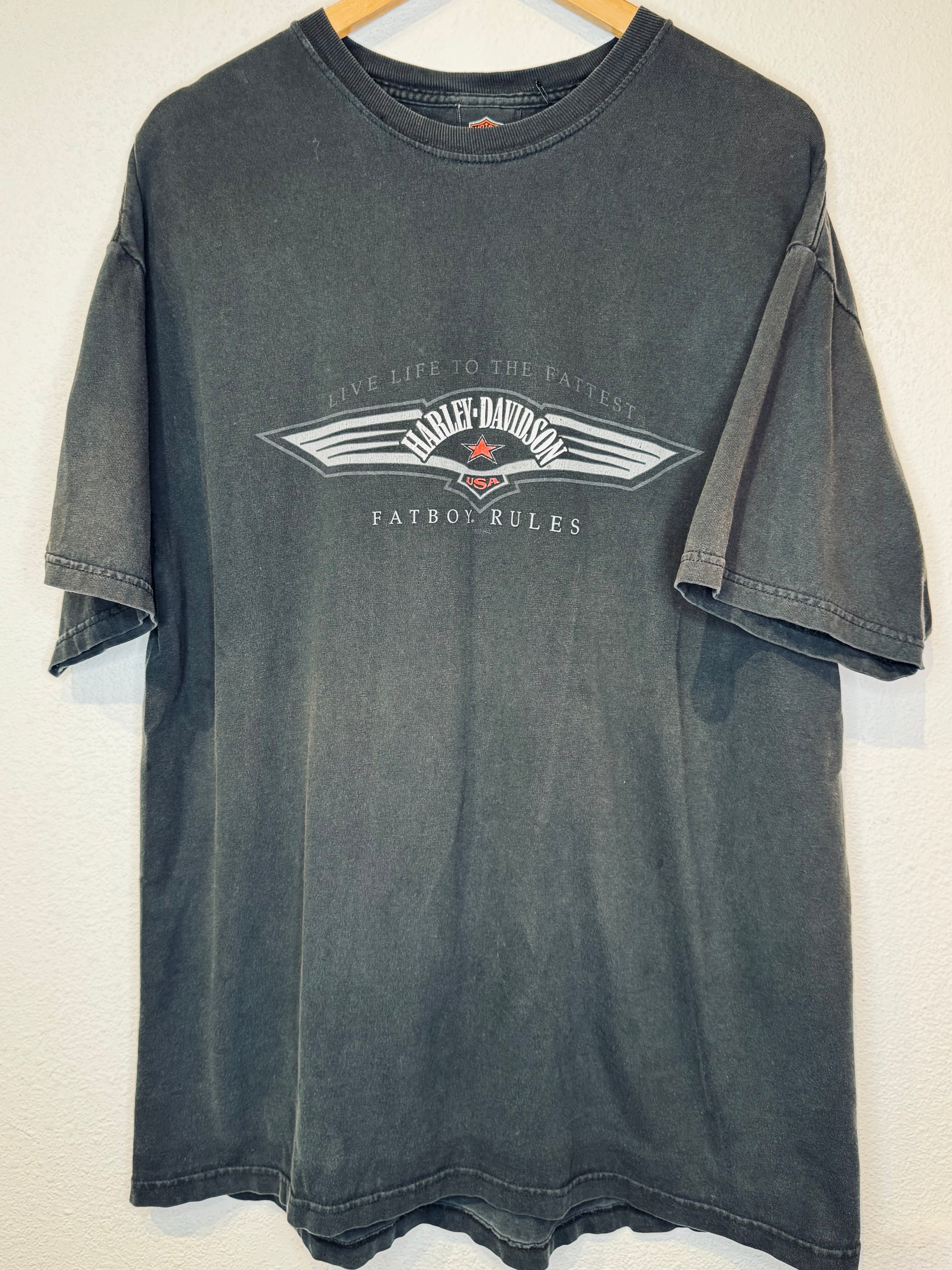 Ernies Harley Vintage Tee - Burnout