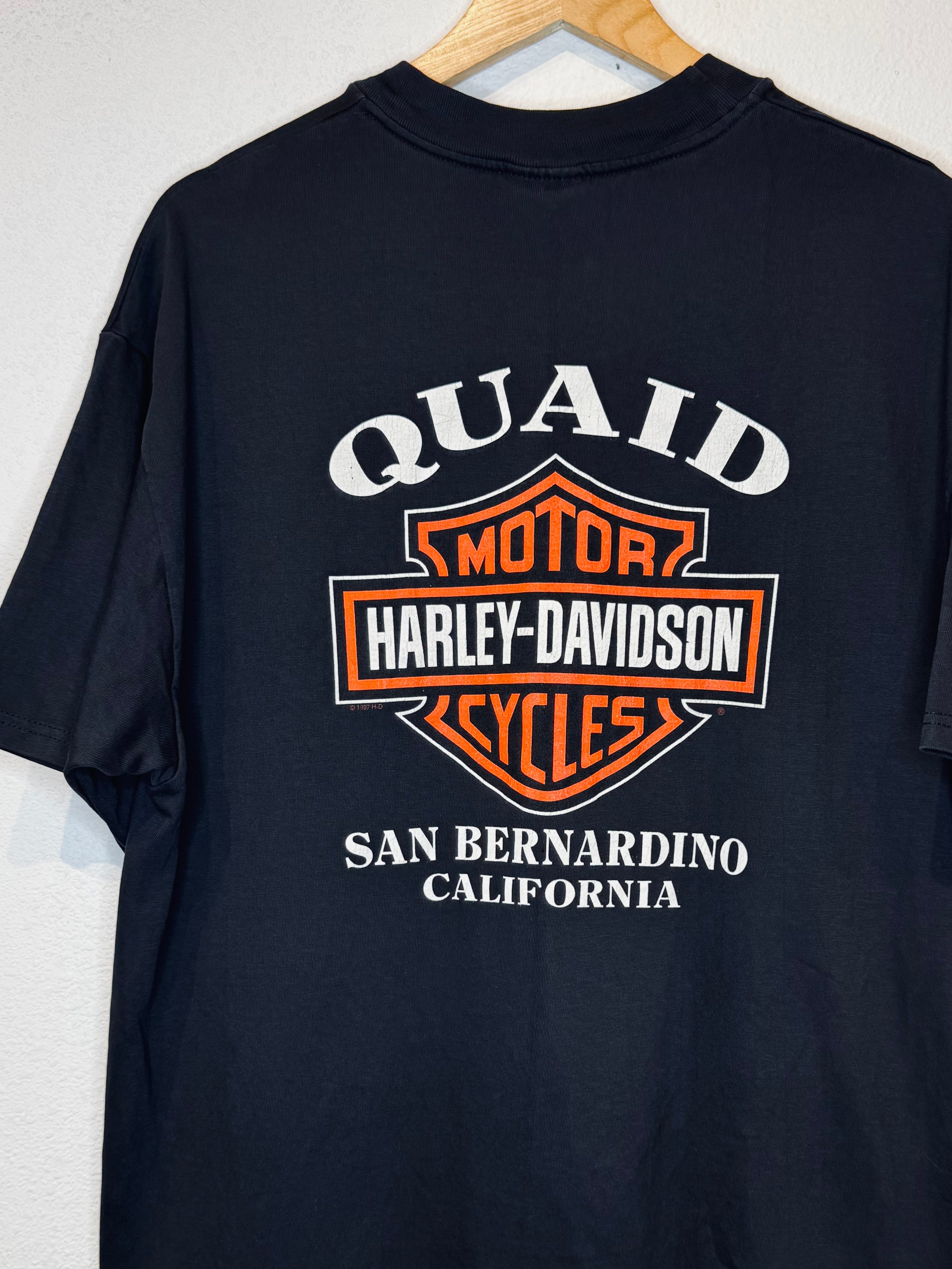 Quaid Harley Vintage Tee - Burnout