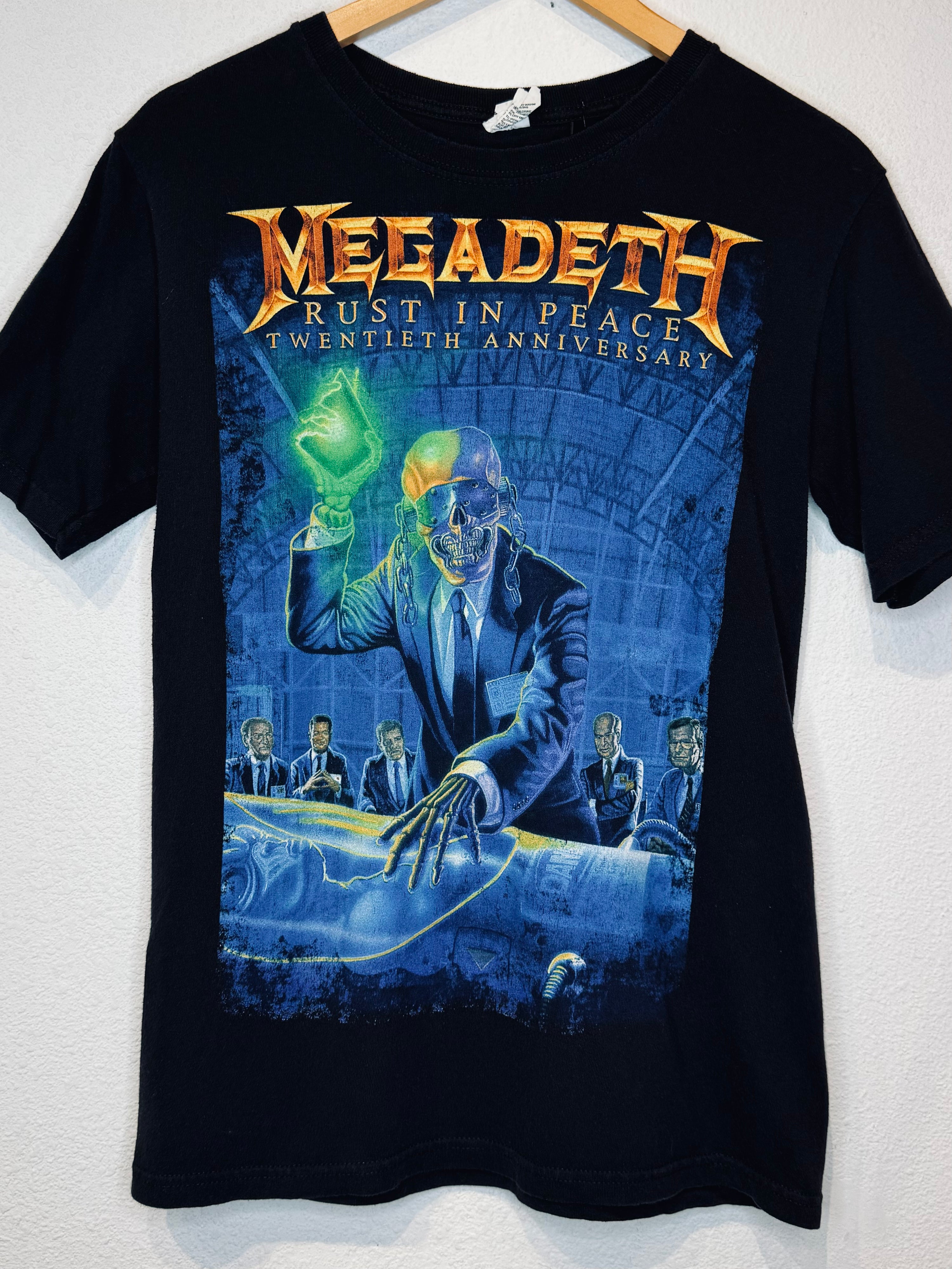 Megadeth Rust in Peace Vintage Tee - Burnout