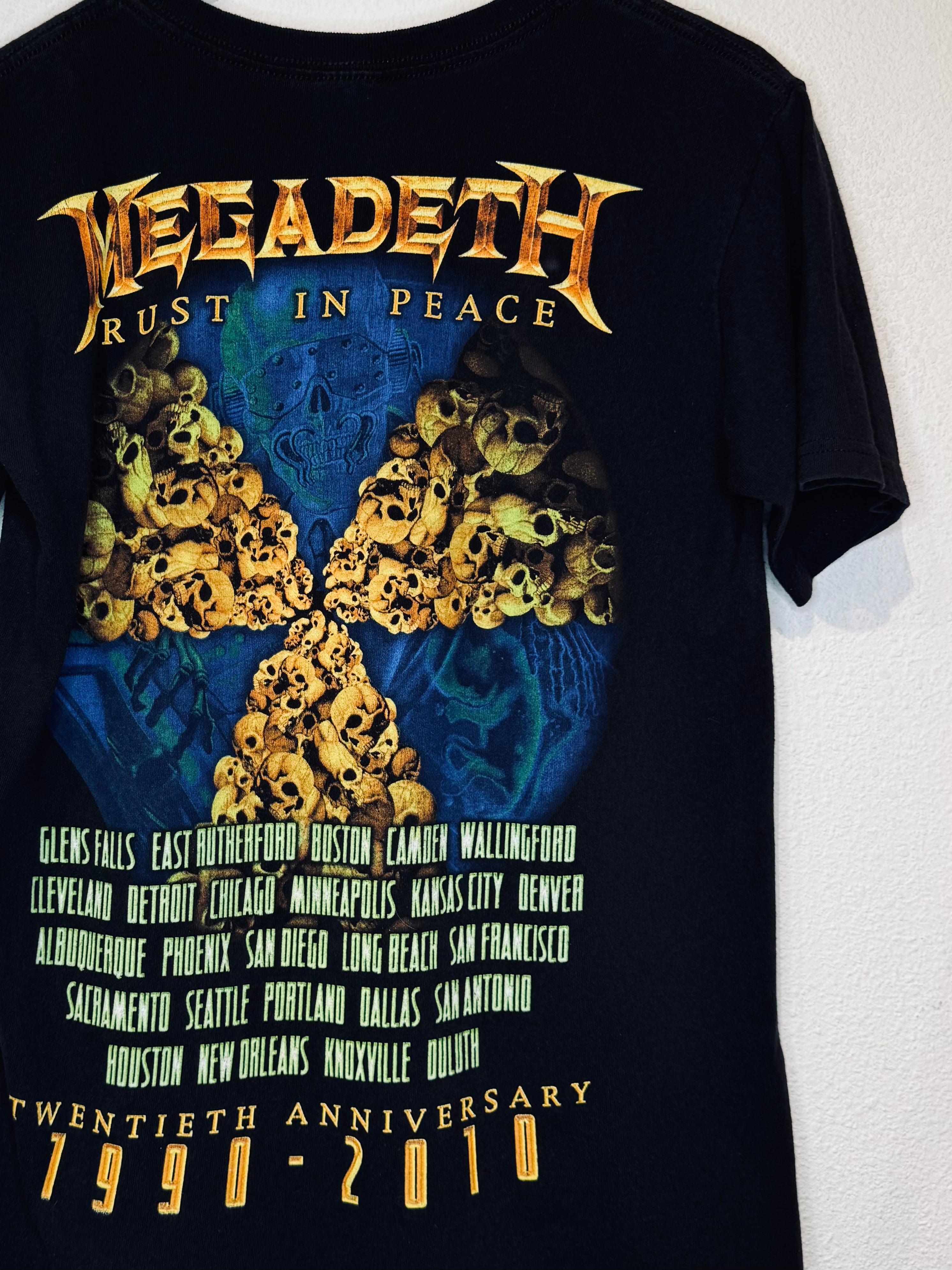 Megadeth Rust in Peace Vintage Tee - Burnout