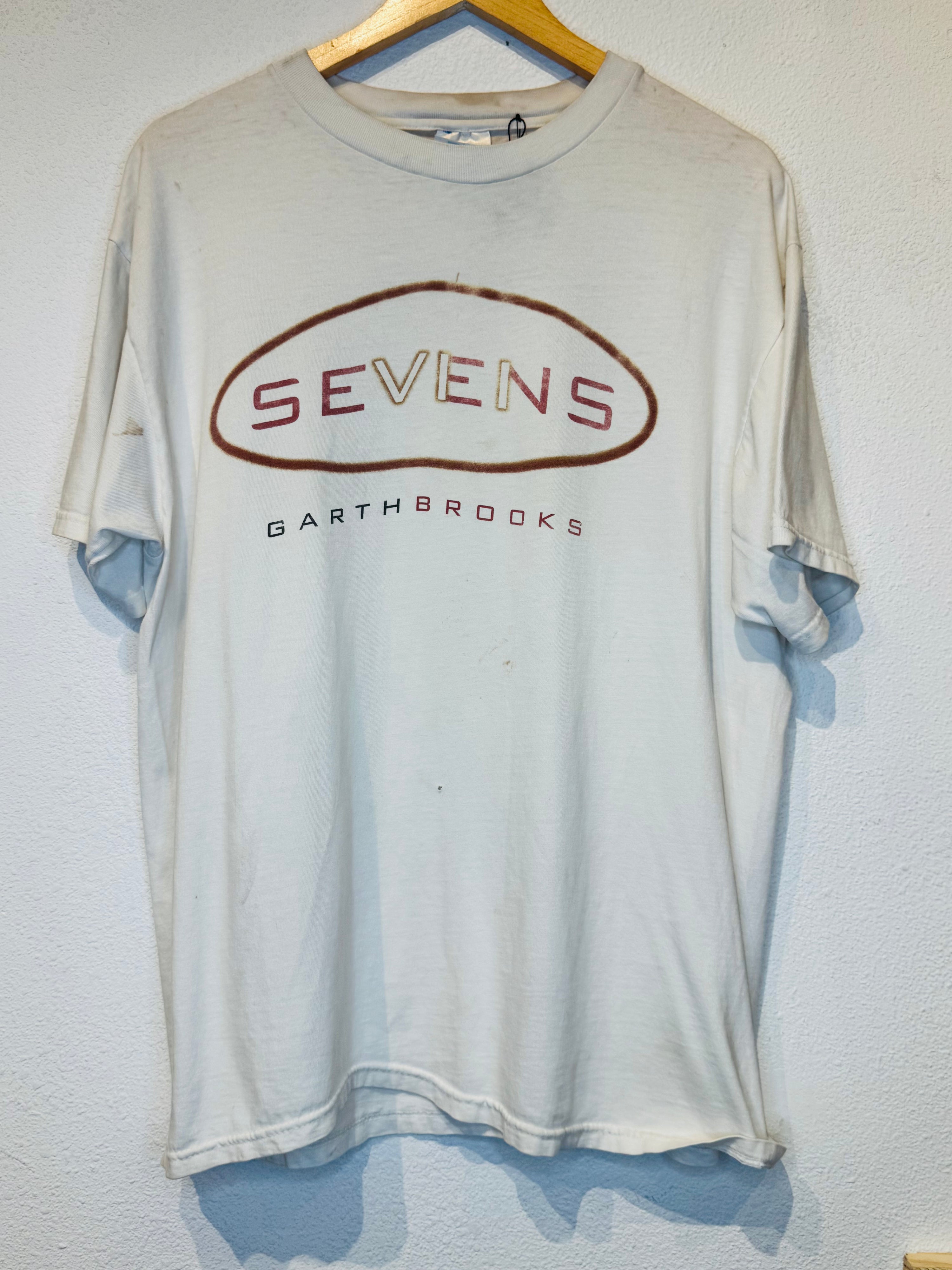 Garth Brooks Sevens Vintage Tee - Burnout