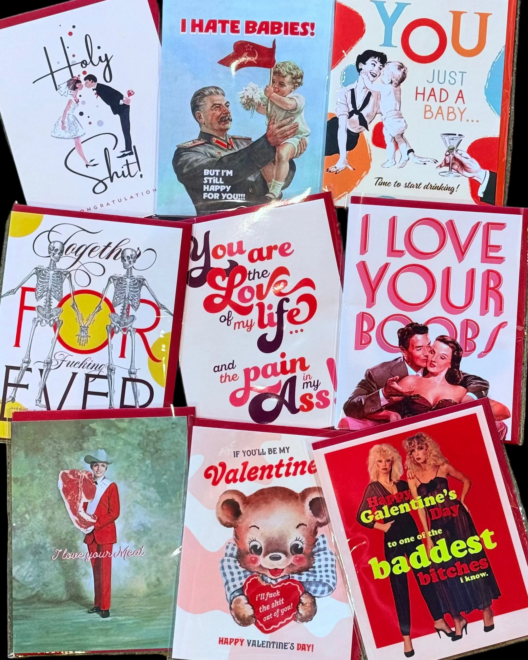 Greeting Cards - Weddings, Babies, Friendship & More - Burnout