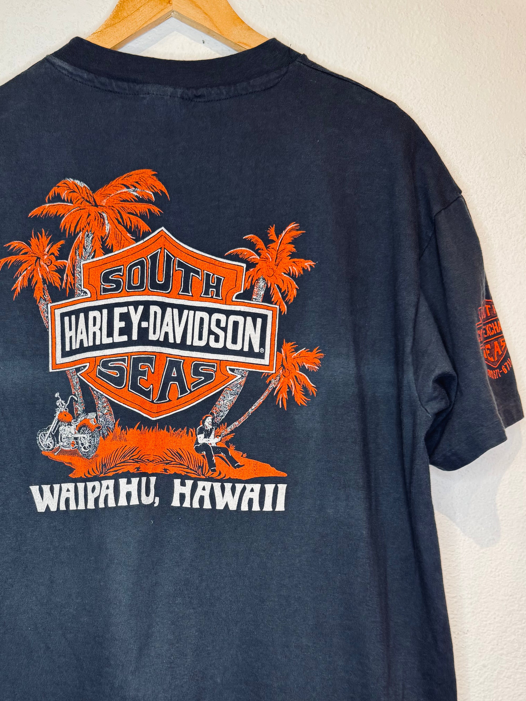 Real Steel Harley Vintage Tee - Burnout