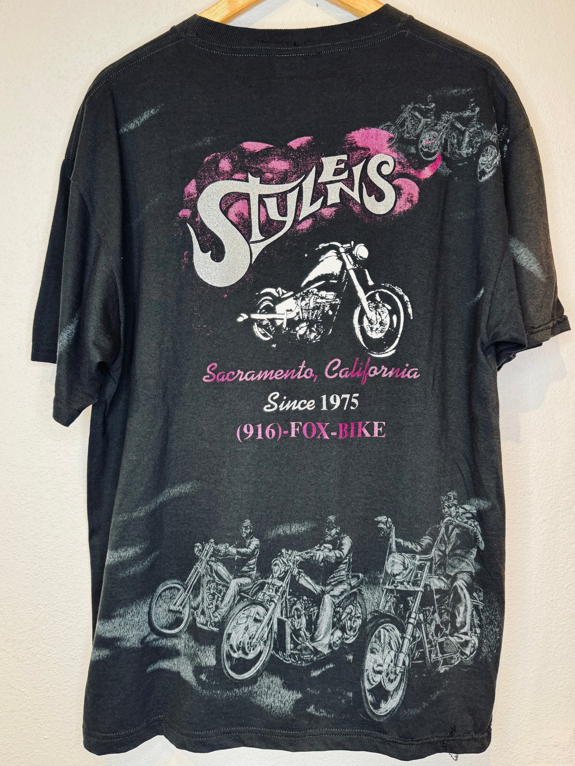 Stylens Bikes Vintage Tee - Burnout