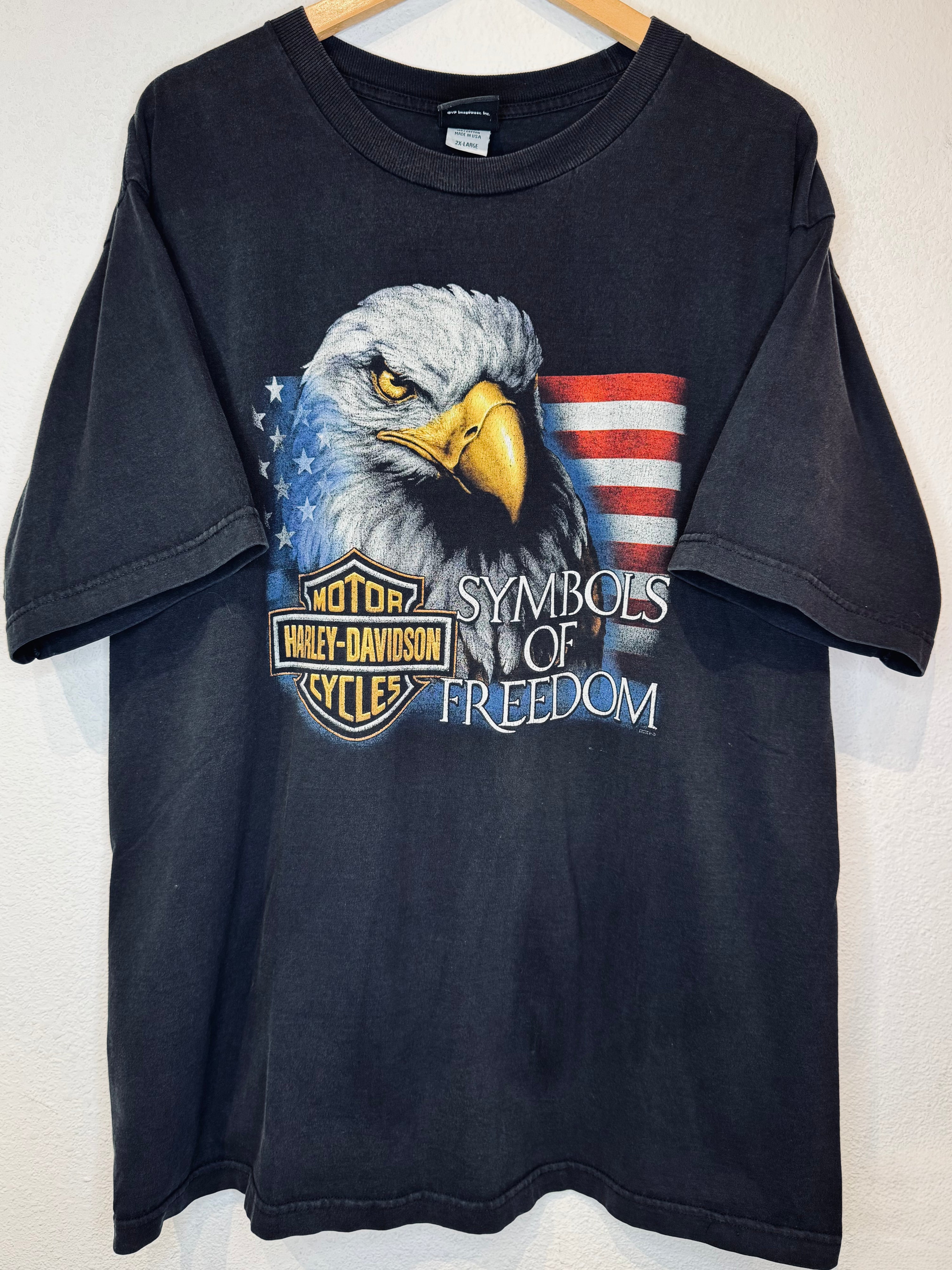 Freedom Harley Vintage Tee - Burnout