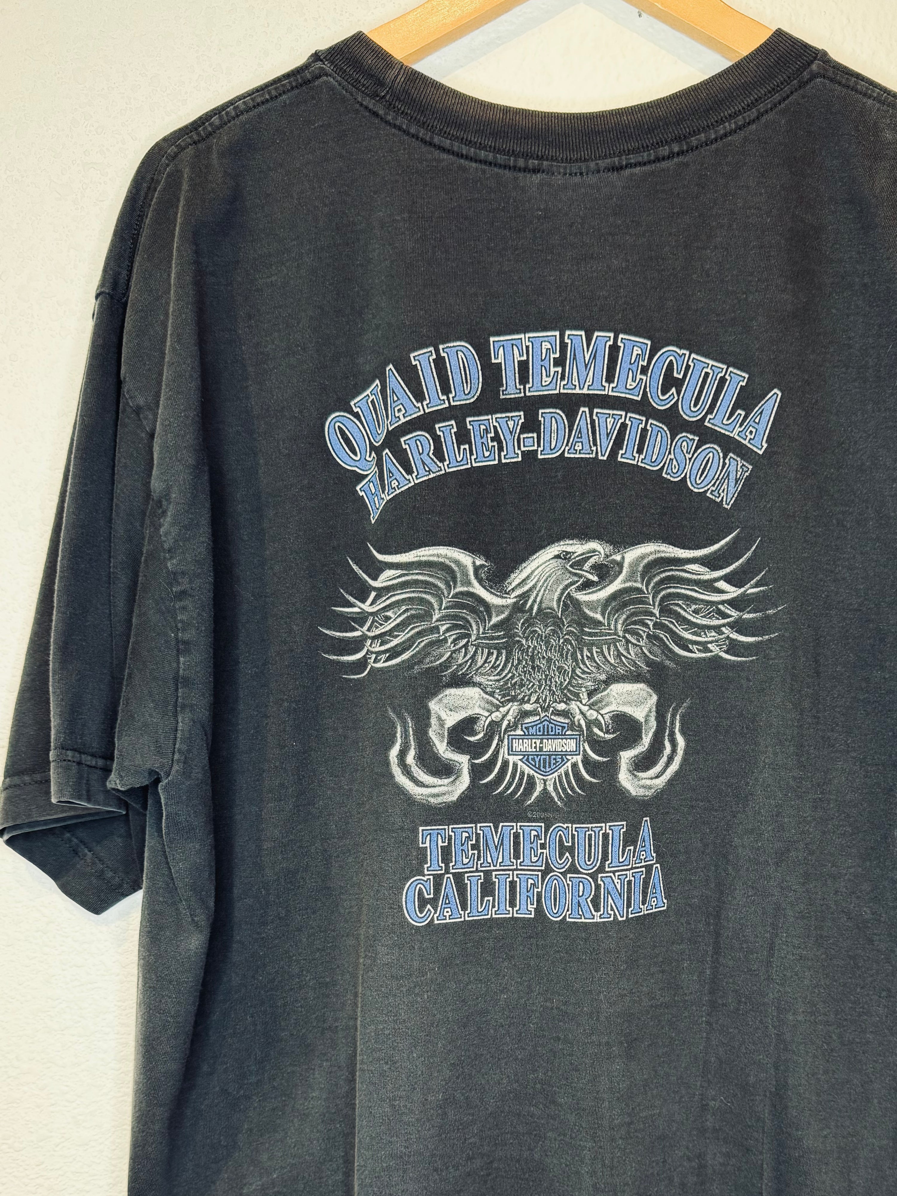 Freedom Harley Vintage Tee - Burnout