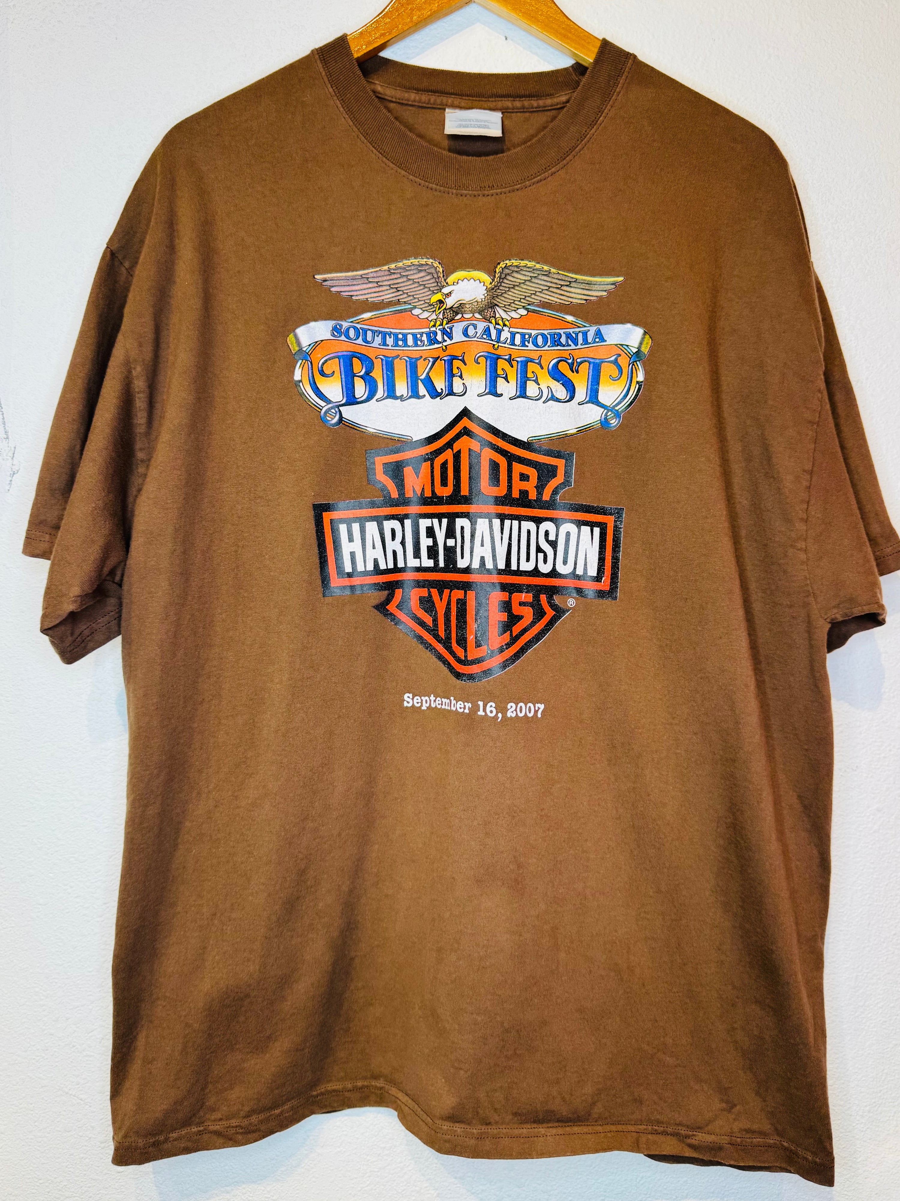 Bike Fest Harley Vintage Tee - Burnout