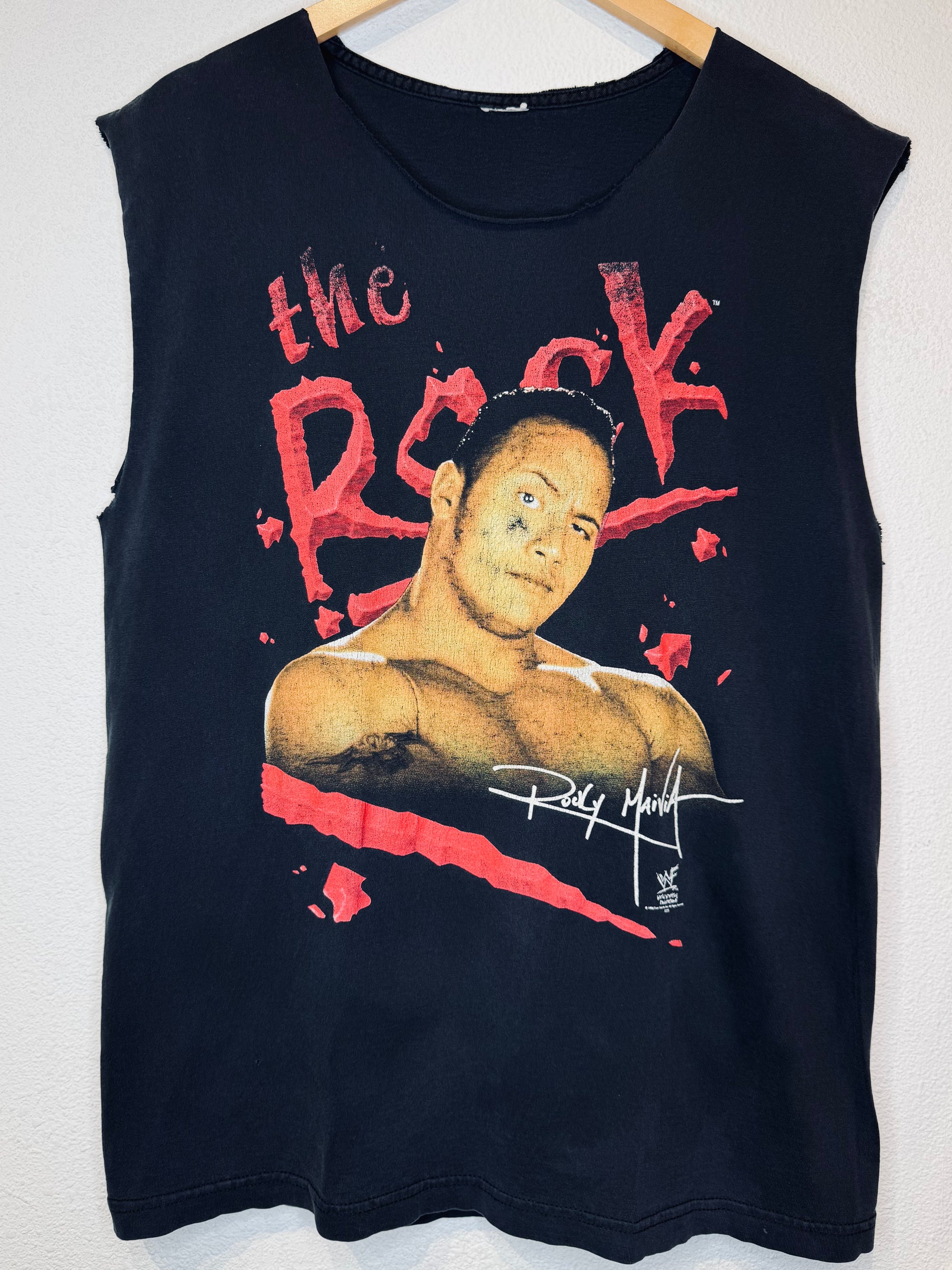 The Rock '98 Vintage Tank - Burnout