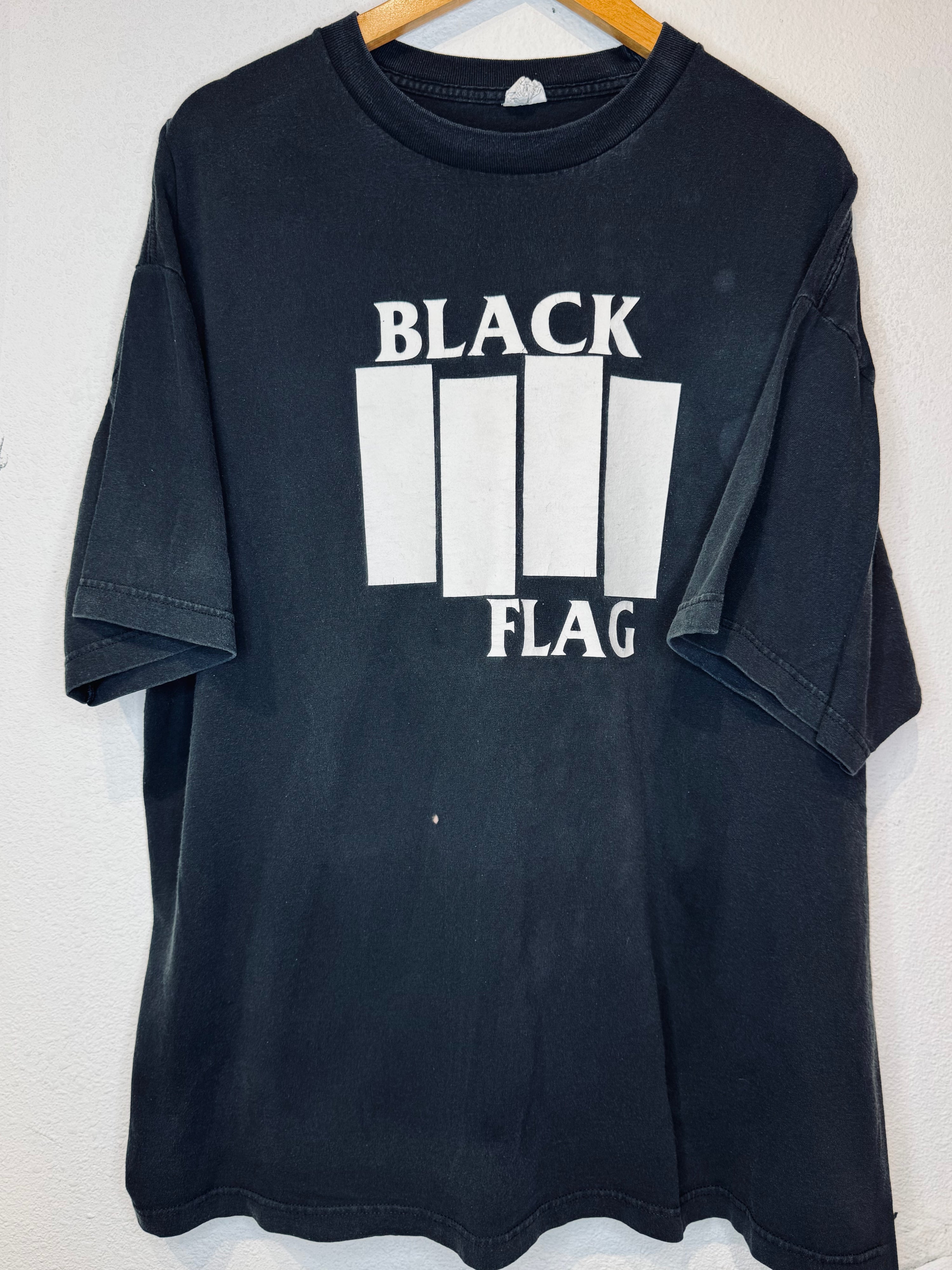 Black Flag Vintage Tee - Burnout