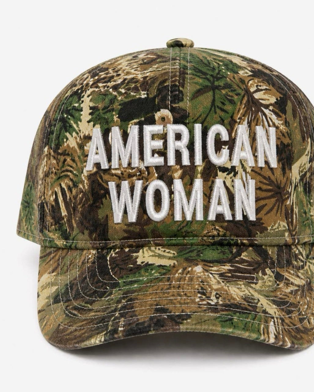 American Woman Trucker Hat - Burnout