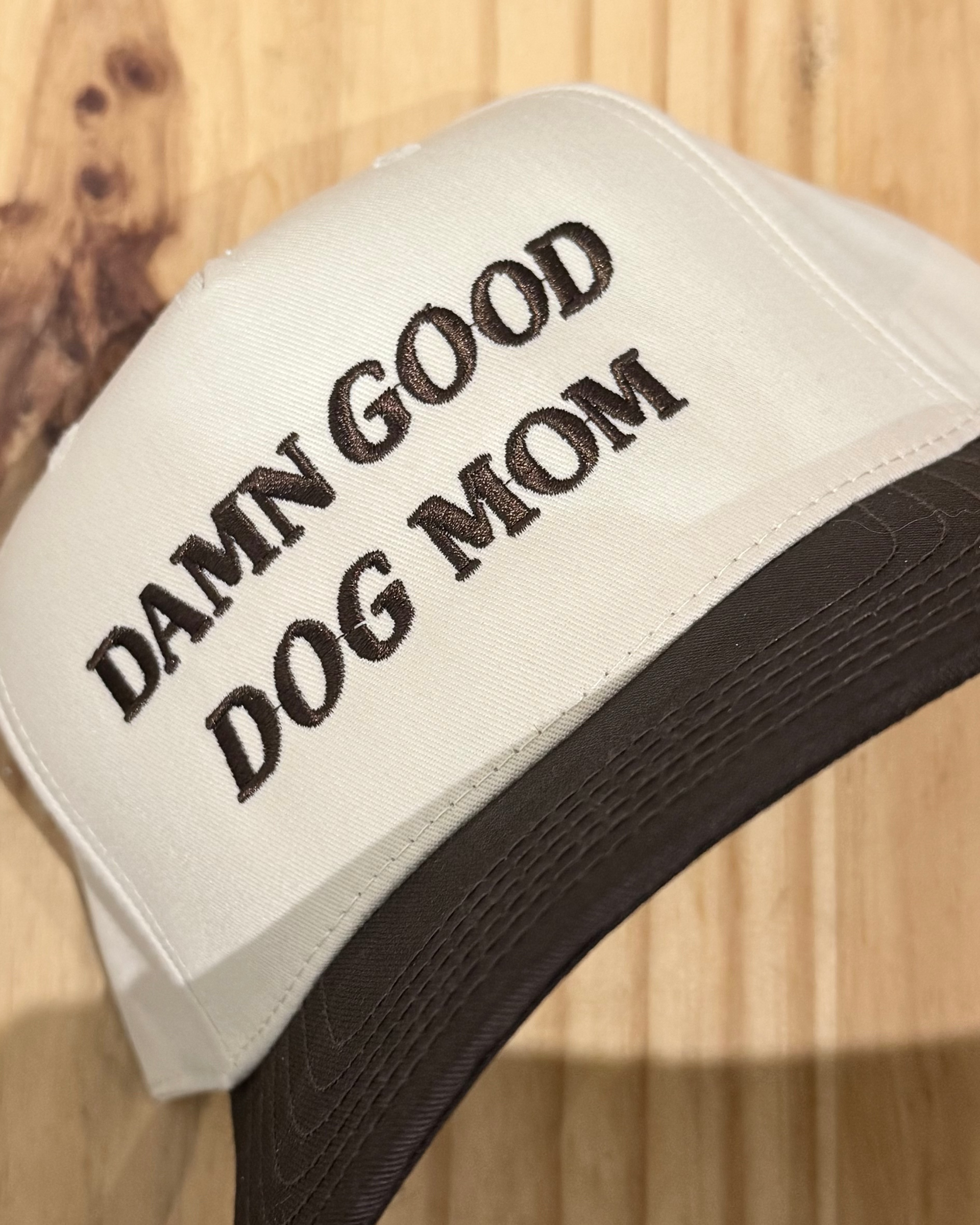 Dog Mom Trucker Hat - Burnout