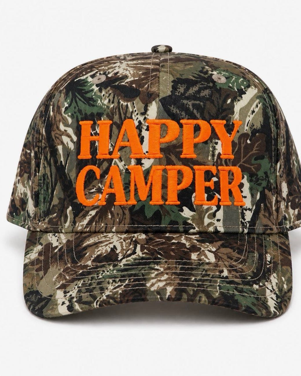 Happy Camper Trucker Hat - Burnout