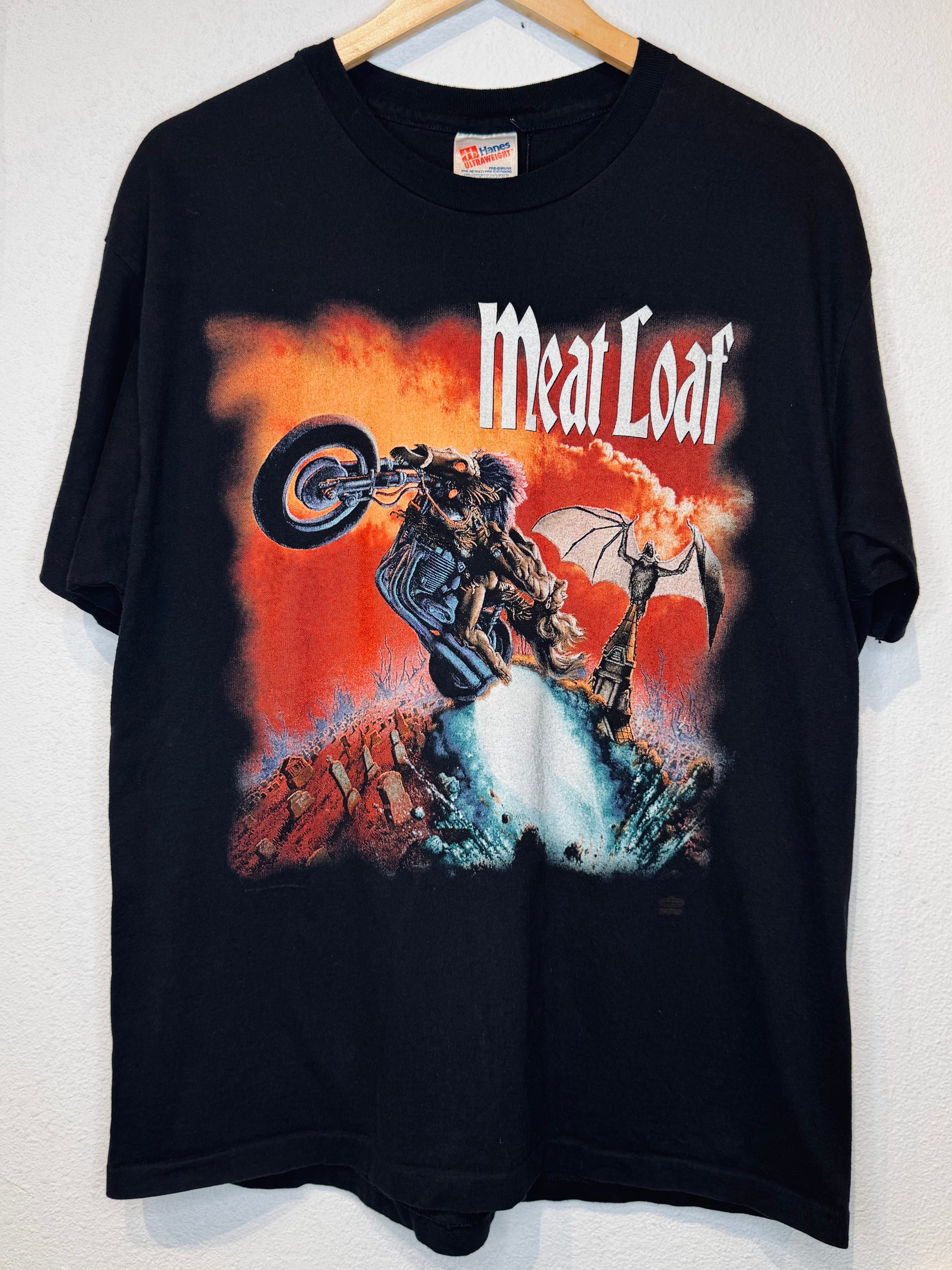 Meatloaf World Tour Vintage Tee - Burnout