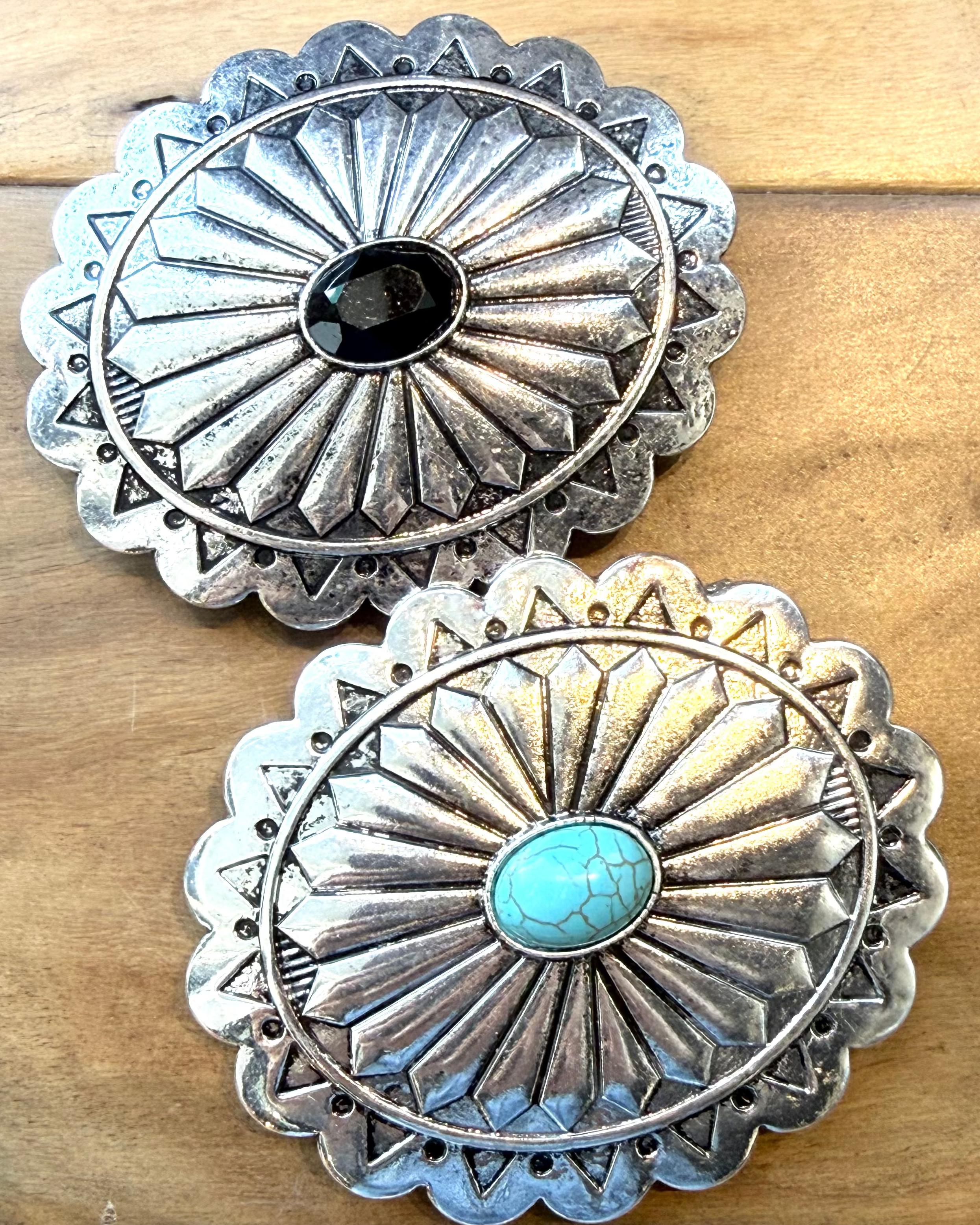 Western Belt Buckle - Burnout