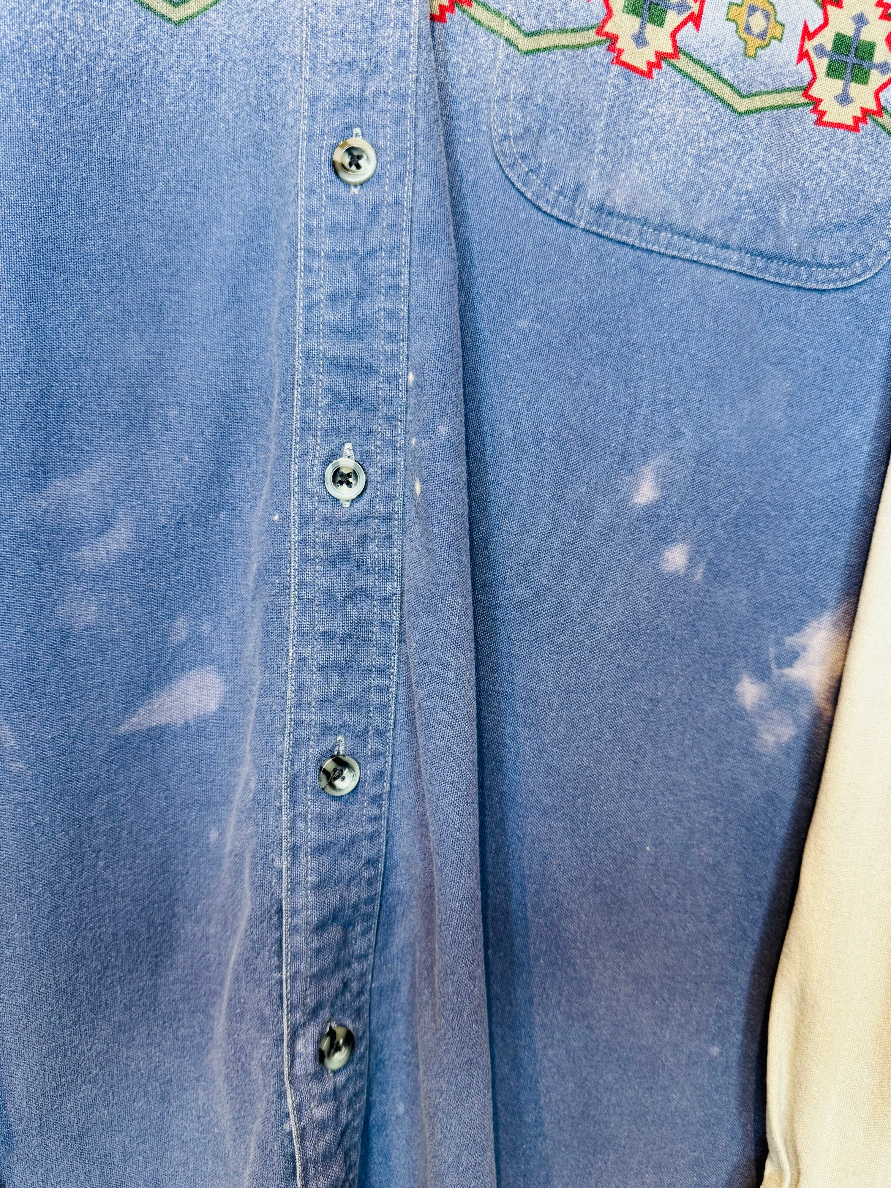 90's Cabelas Vintage Button Up - Burnout