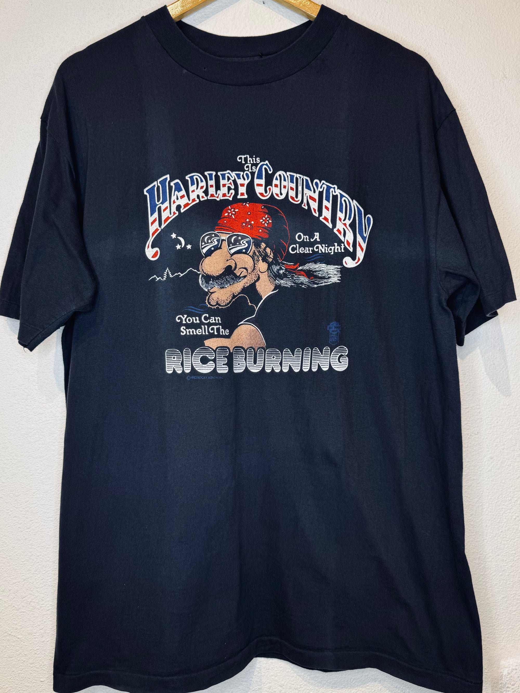 Harley Country Vintage Tee - Burnout