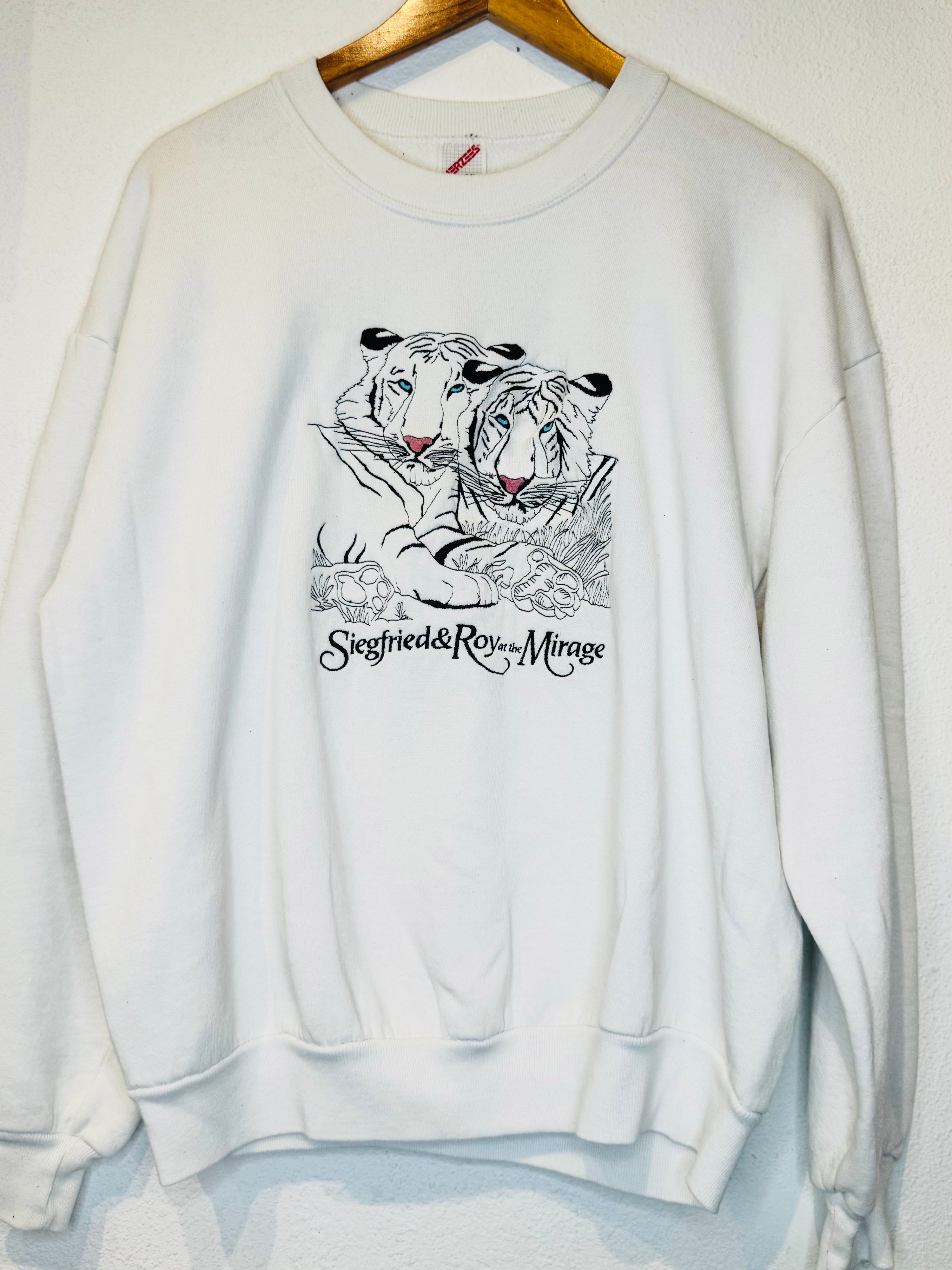 Siegfried and Roy Vintage Crewneck - Burnout