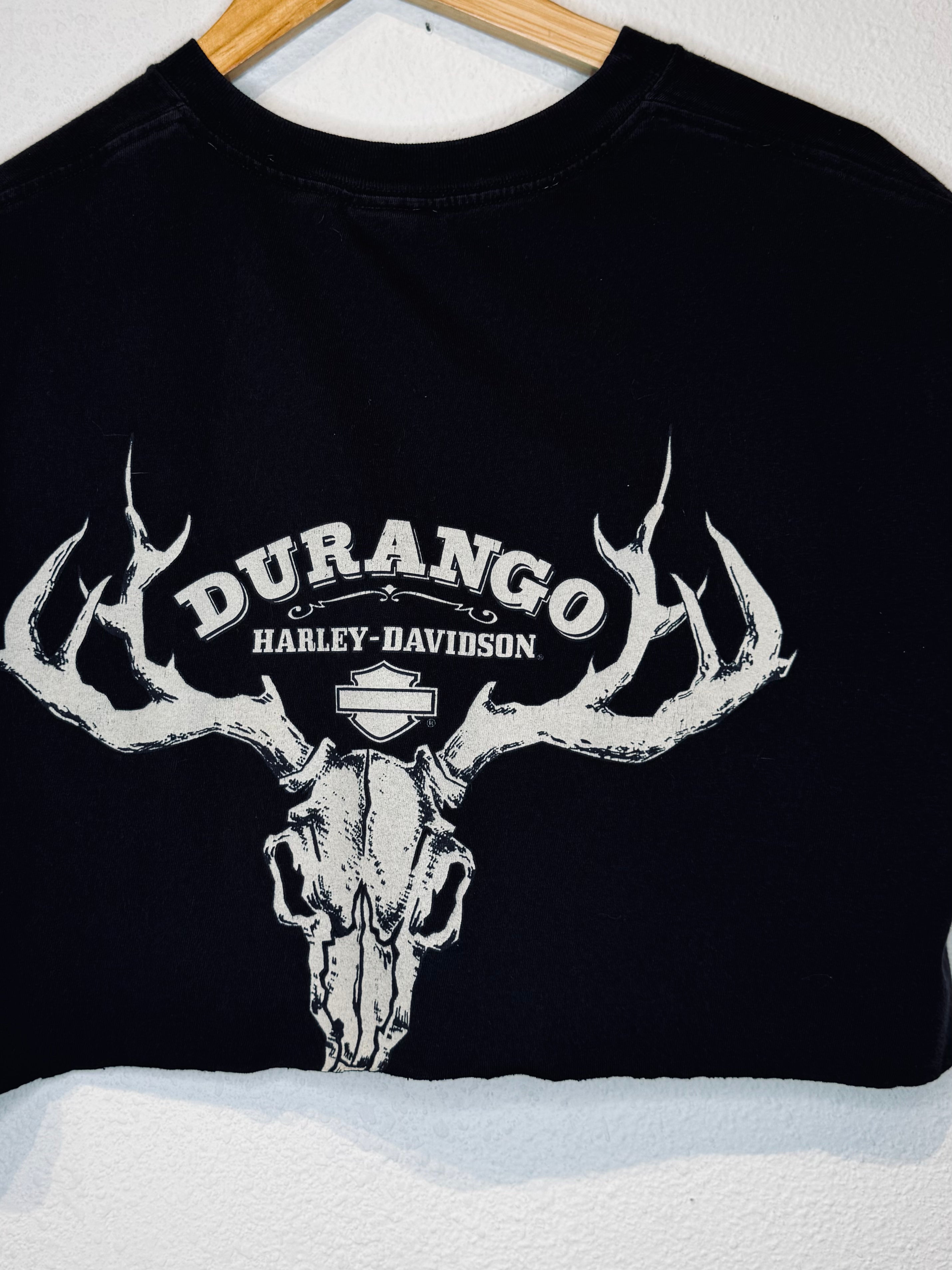 Durango Harley Vintage Crop Tank - Burnout