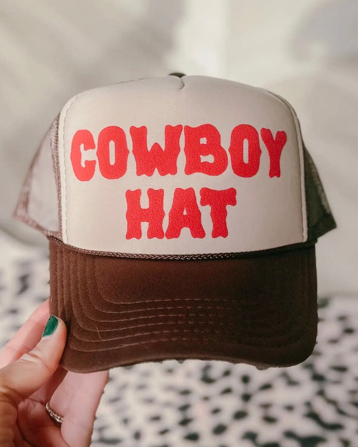 Cowboy Trucker Hat - Burnout