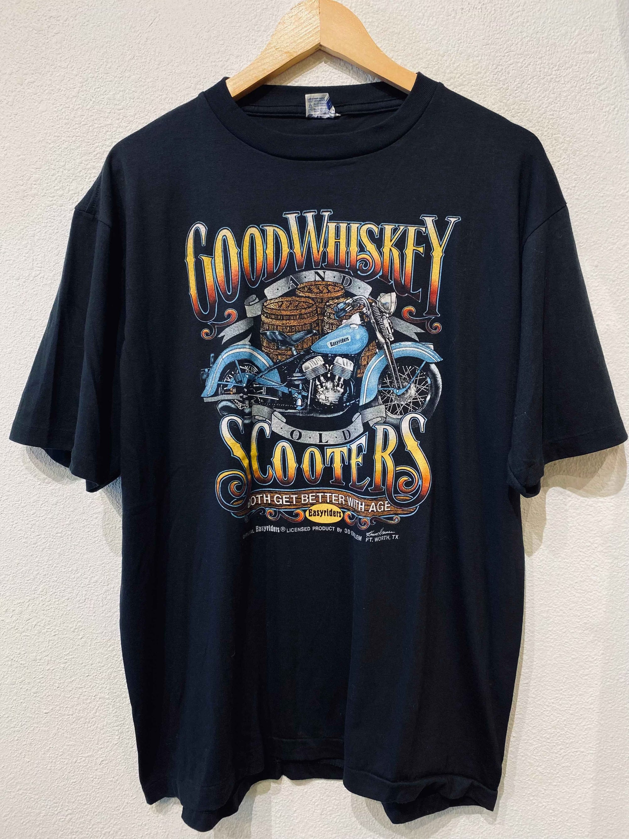 Whiskey Scooters Easyriders Vintage Tee