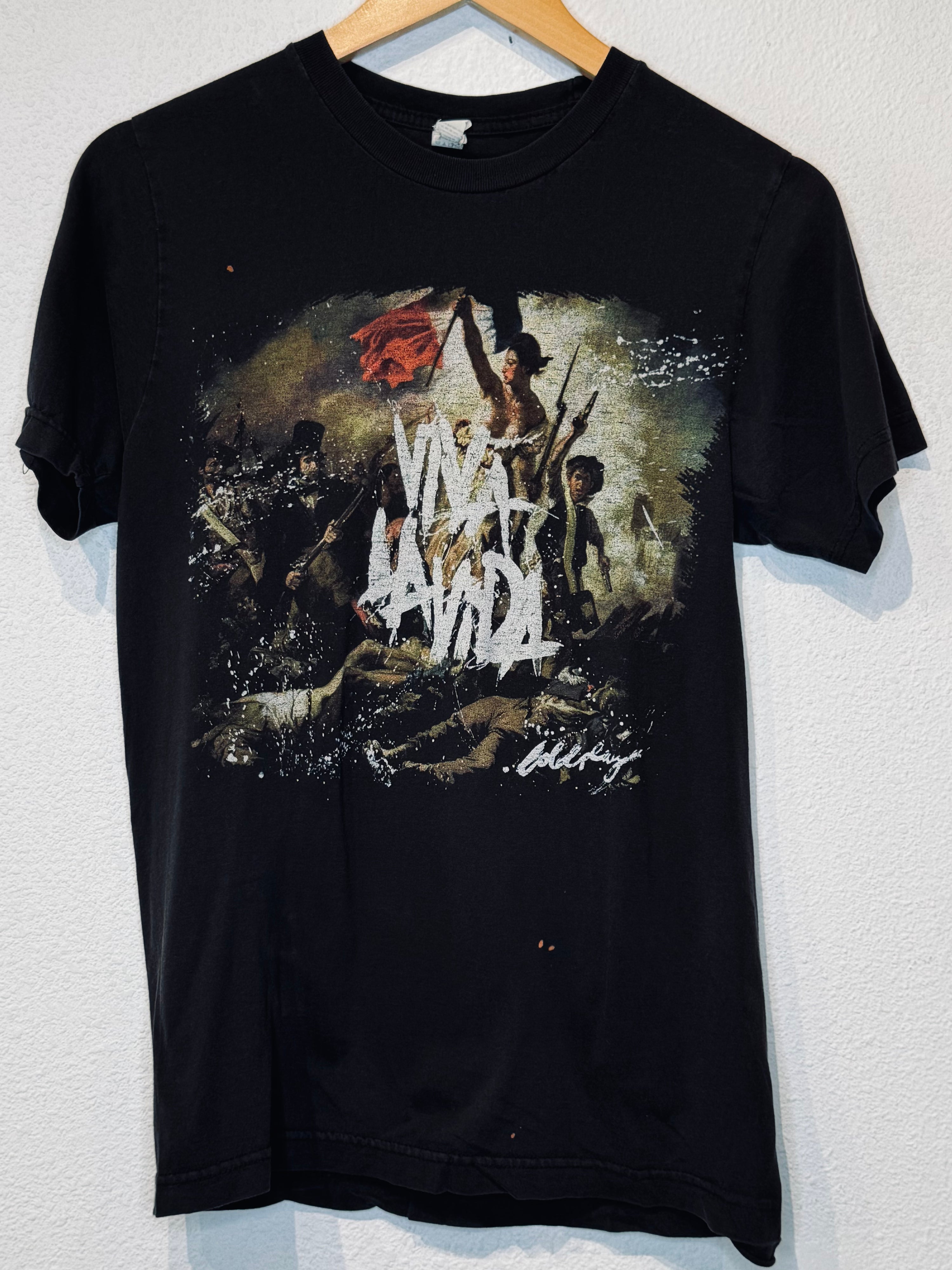 Coldplay Viva Vintage Tee - Burnout