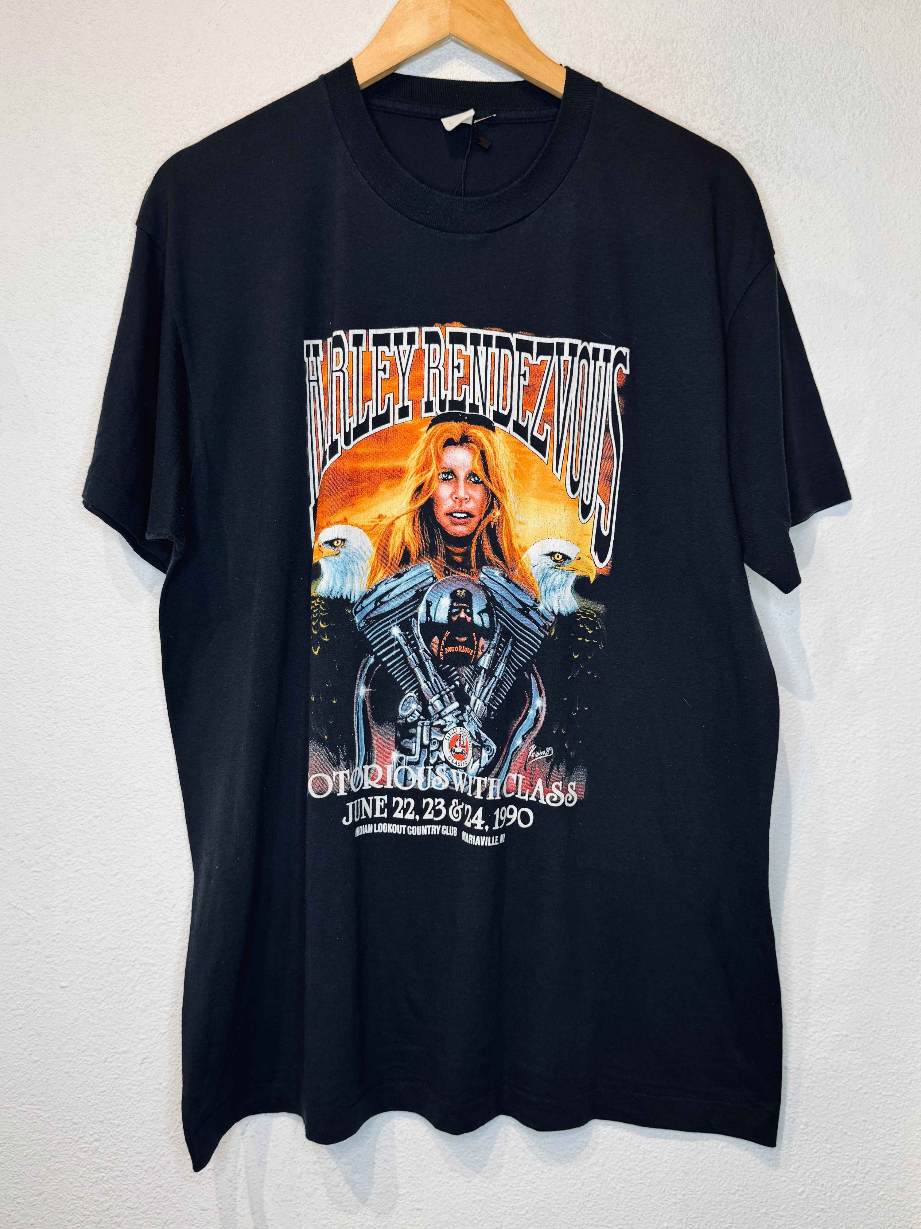 Harley Rendezvous Vintage Tee