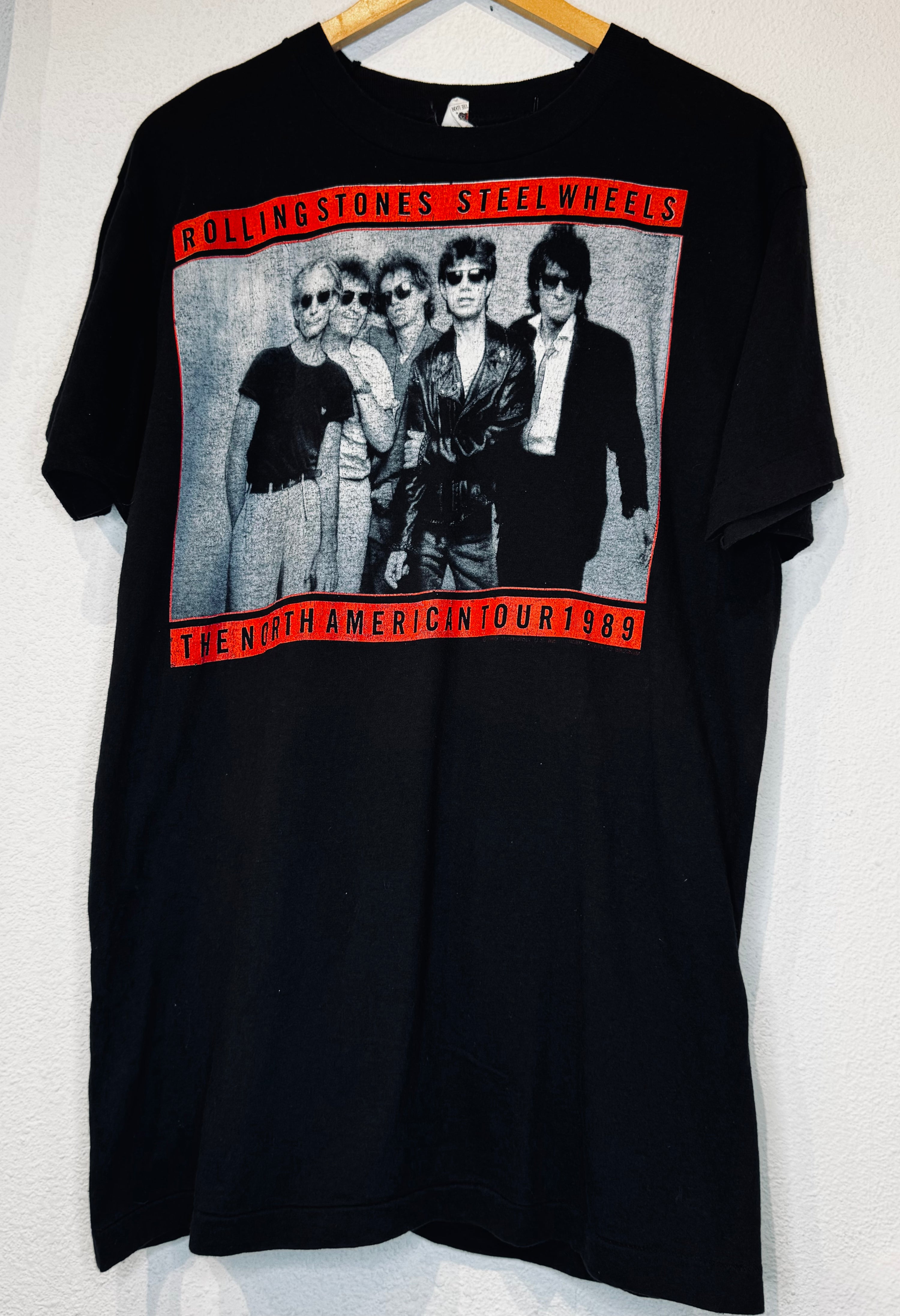 T-shirt vintage Rolling Stones '89