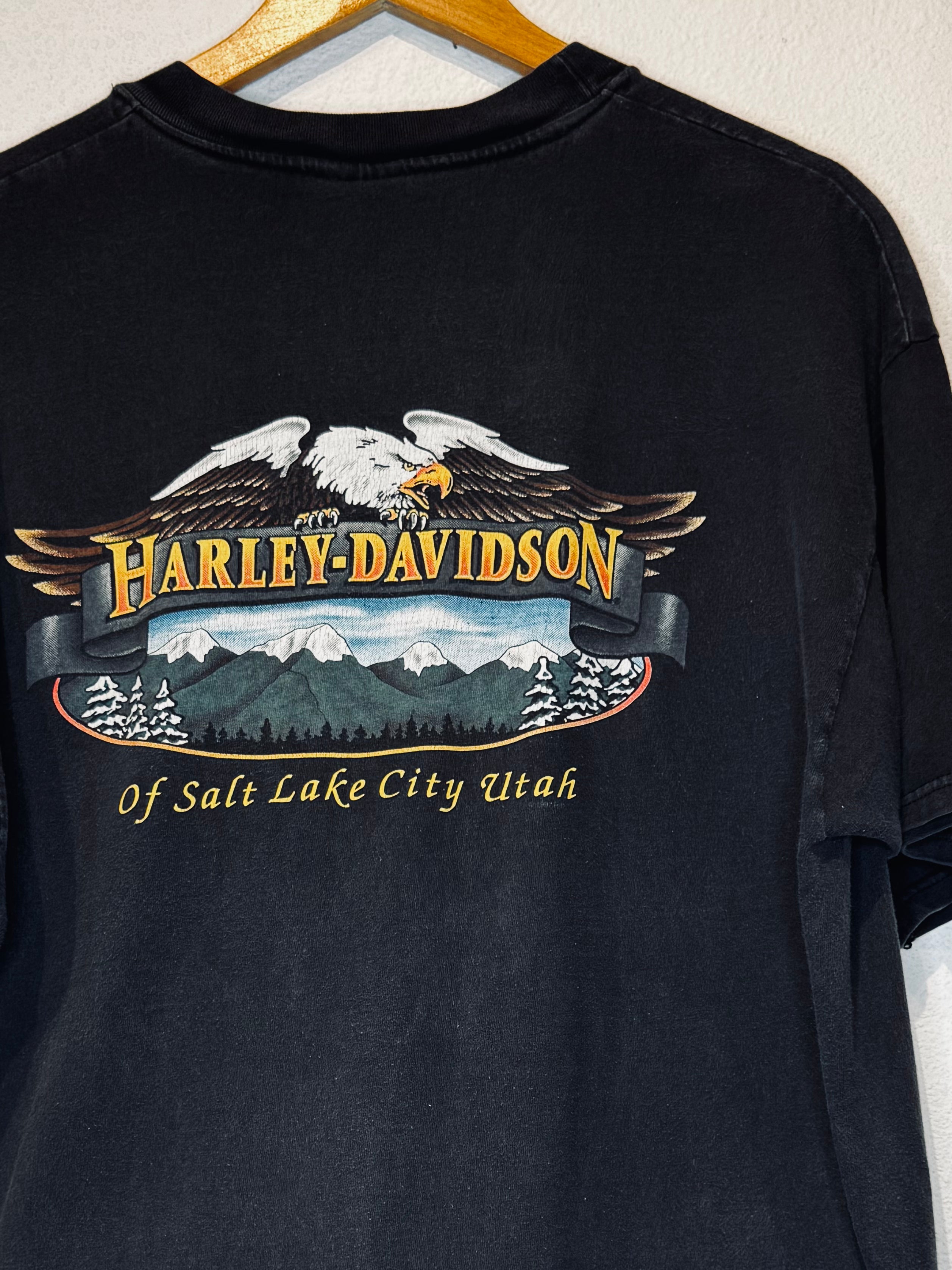 T-shirt vintage Harley SLC